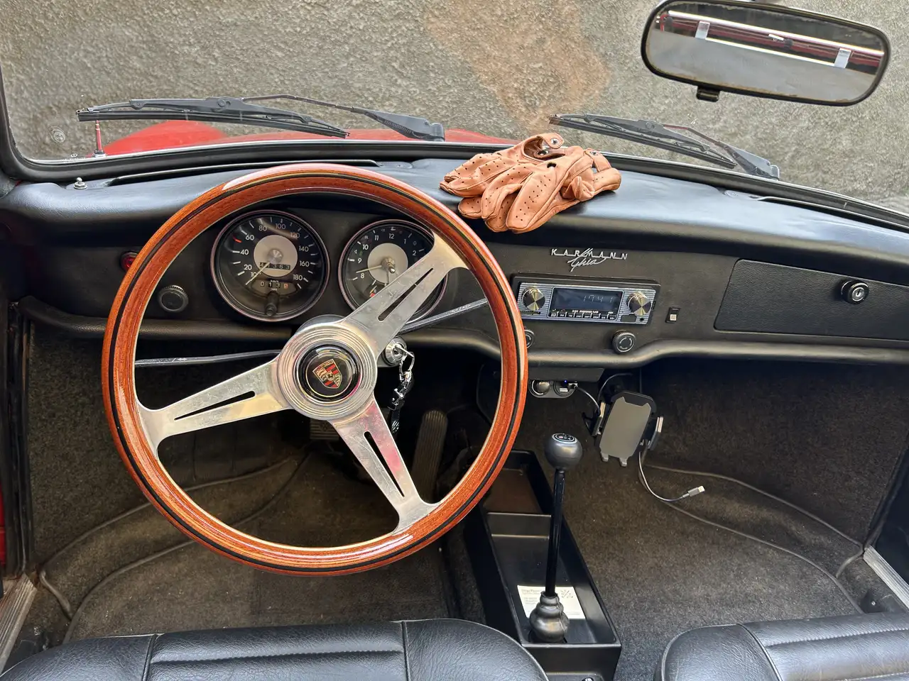 Volkswagen Karmann Ghia Cabriolet Asi Targa Oro, foto 4