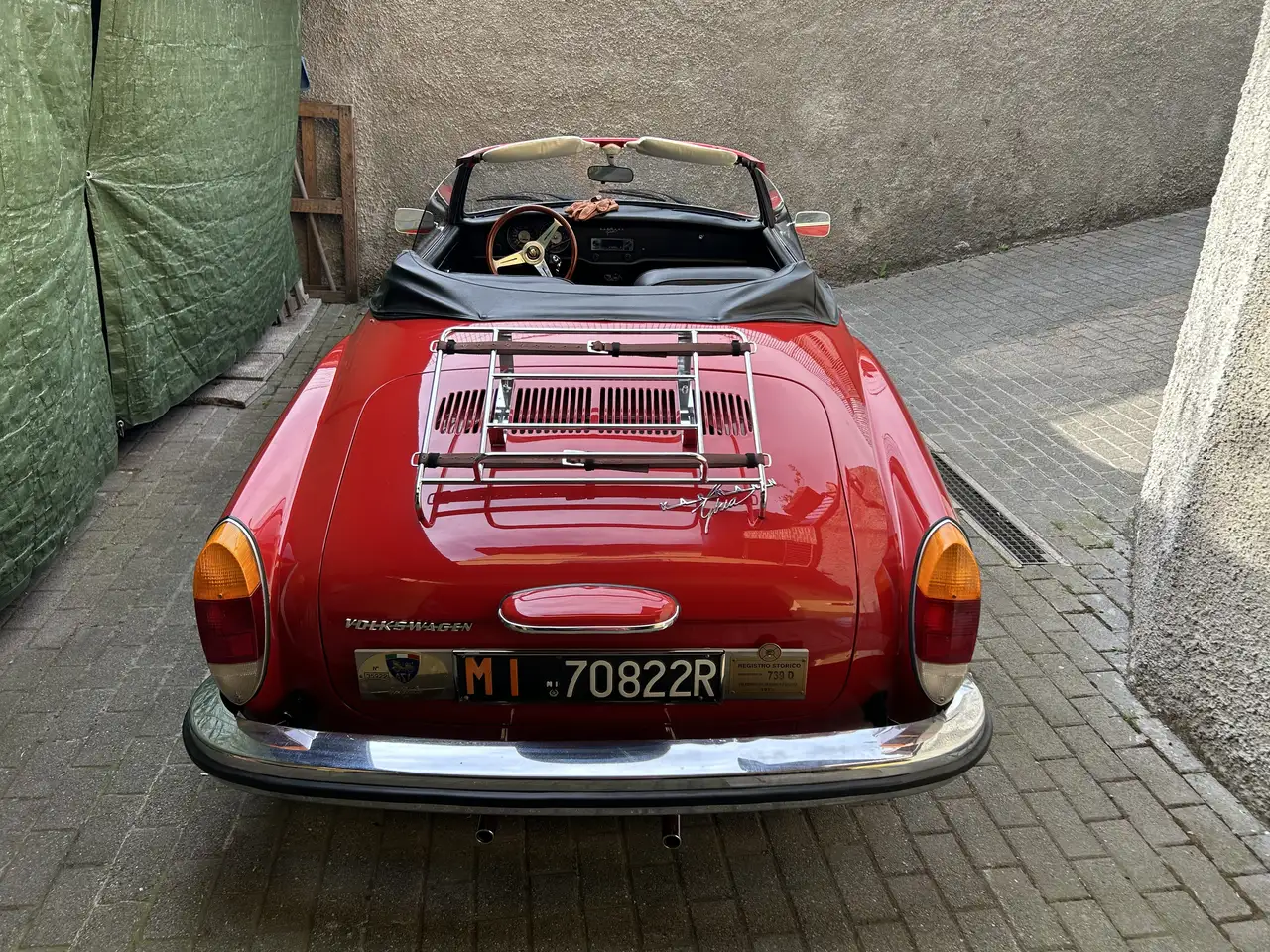 Volkswagen Karmann Ghia Cabriolet Asi Targa Oro, foto 2
