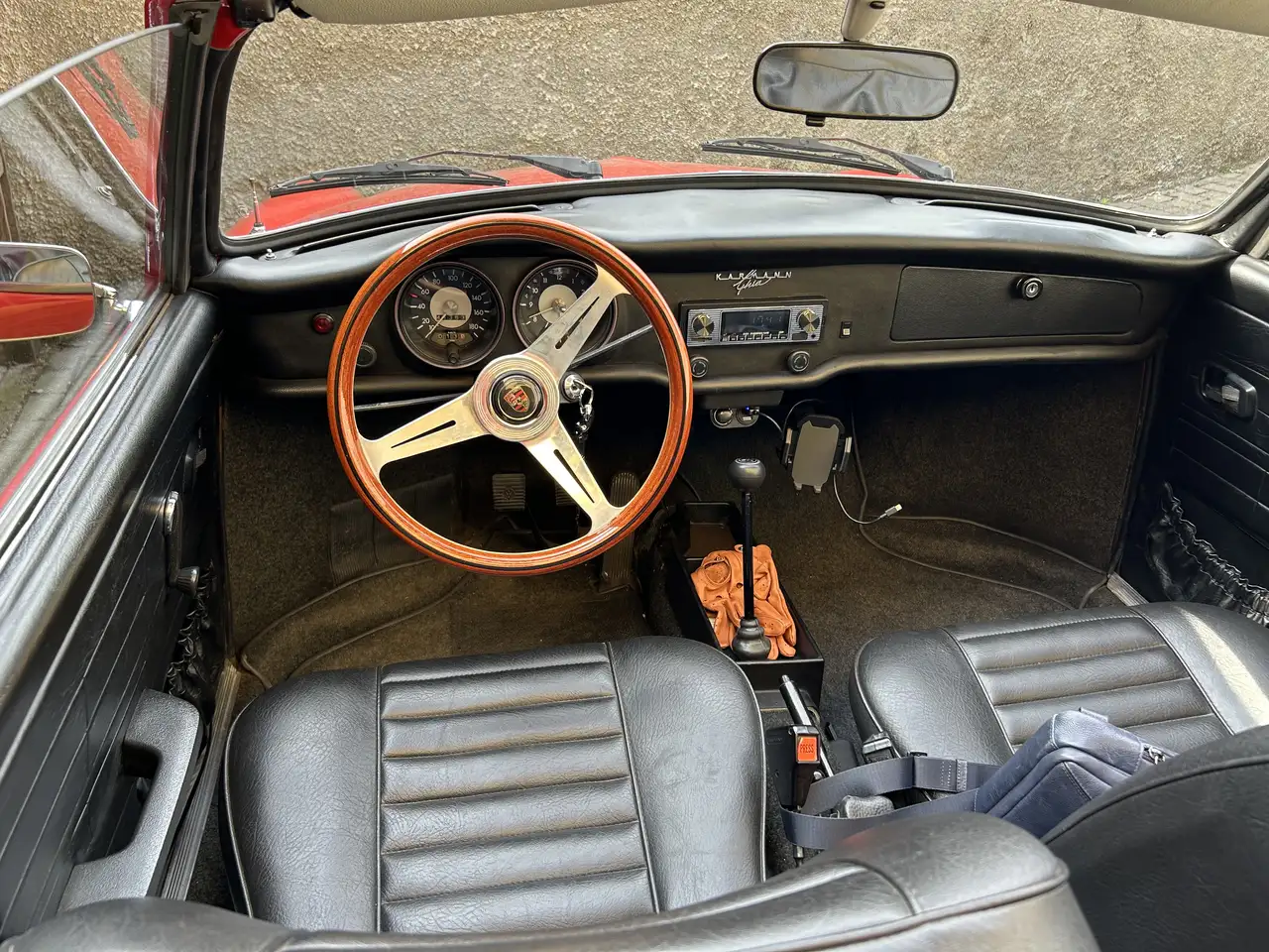 Volkswagen Karmann Ghia Cabriolet Asi Targa Oro, foto 5