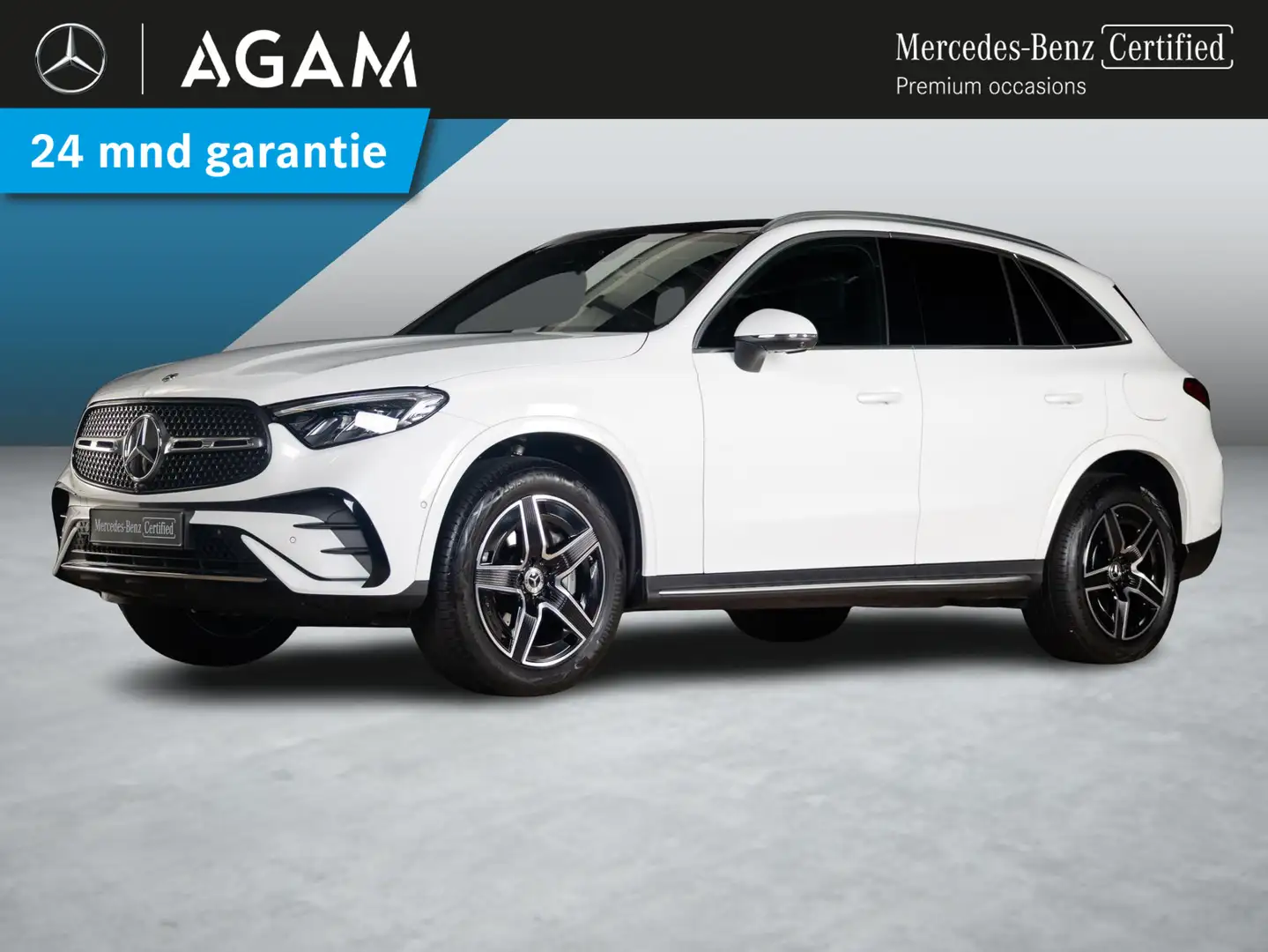 Mercedes-Benz GLC 300 300e 4MATIC AMG Line Panorama dak | Trekhaak Wit - 1