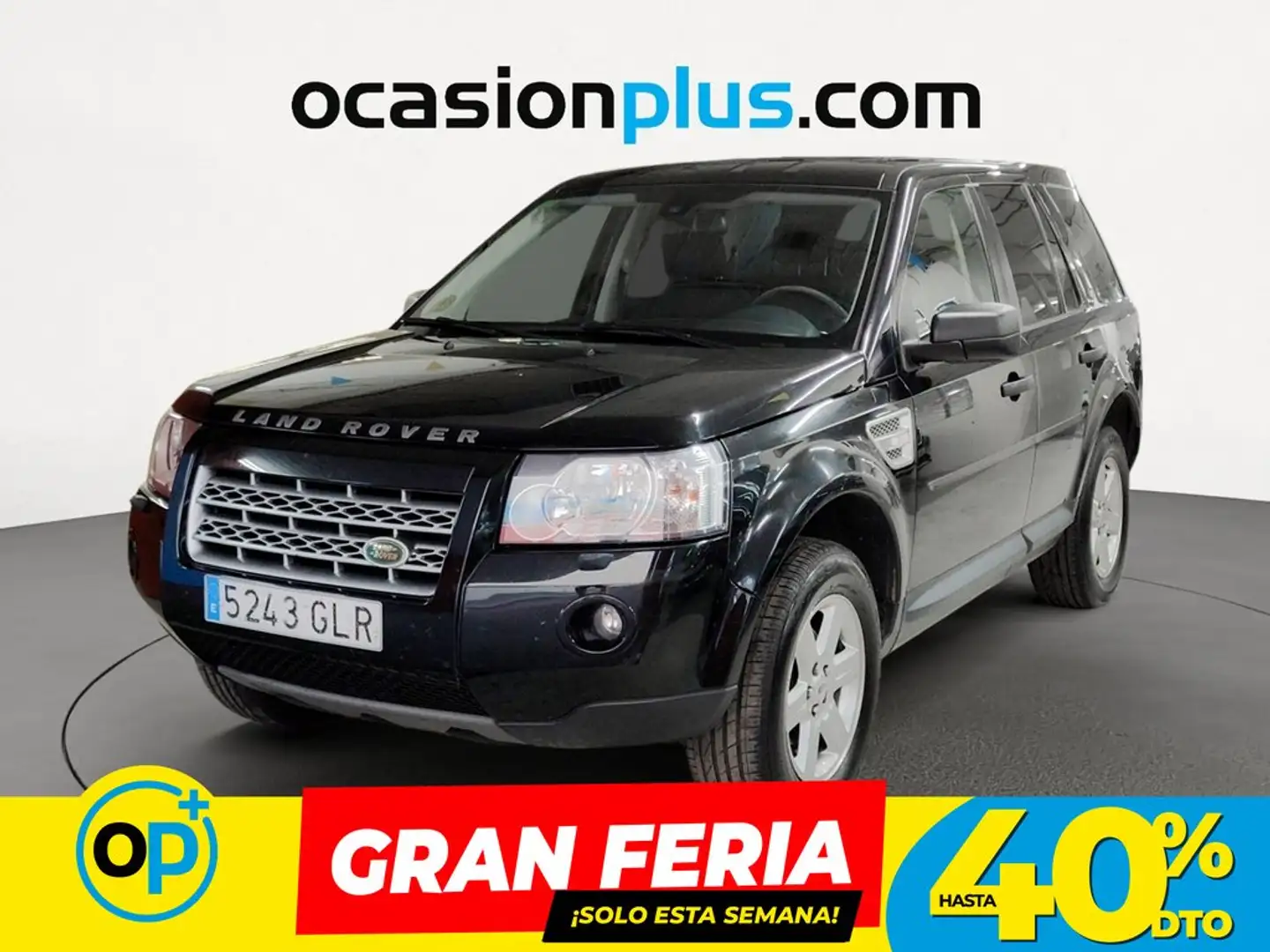 Land Rover Freelander 2.2Td4 S Negro - 1