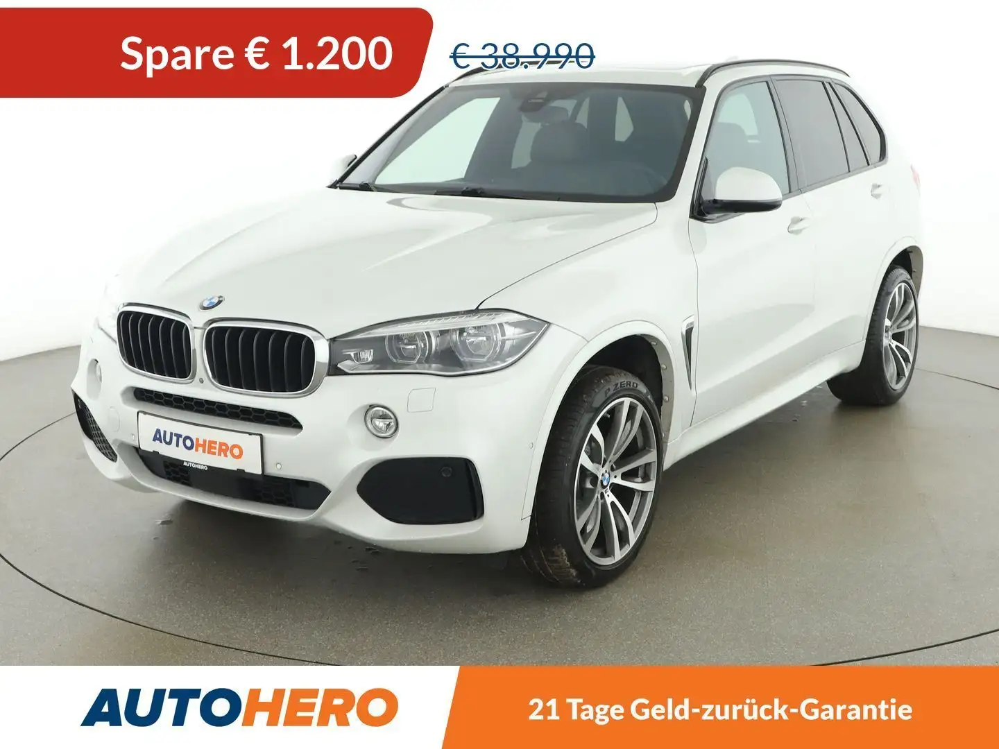 BMW X5 xDrive 30d M Sport Aut. *HUD*LED*ACC*SPUR*TOT*AHK* Weiß - 1