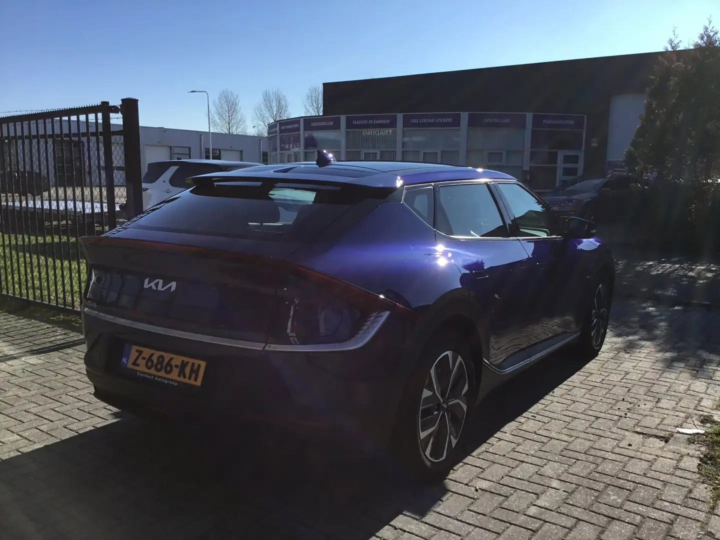 Kia EV6 Light 58 kWh Blau - 2