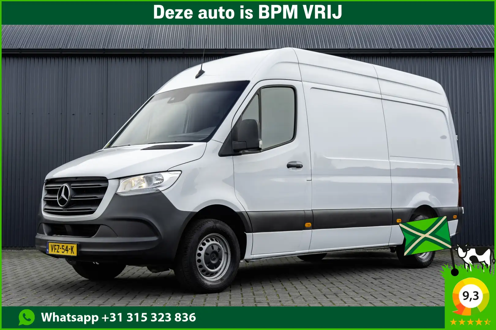 Mercedes-Benz Sprinter 316 CDI | L2H2 | Automaat | Mbux | Camera | Luchtv Weiß - 1