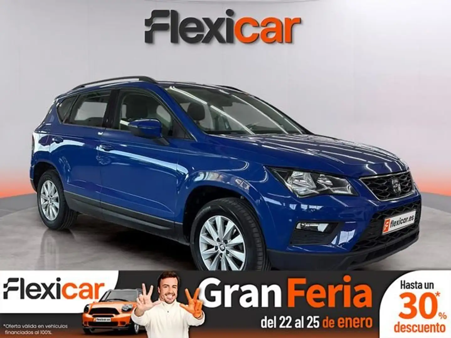 SEAT Ateca 1.0 TSI S&S Ecomotive Style Bleu - 1