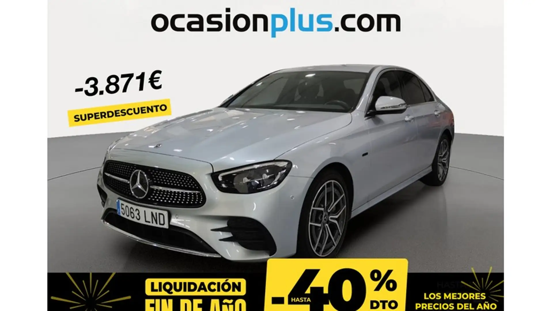 Mercedes-Benz E 300 Plateado - 1