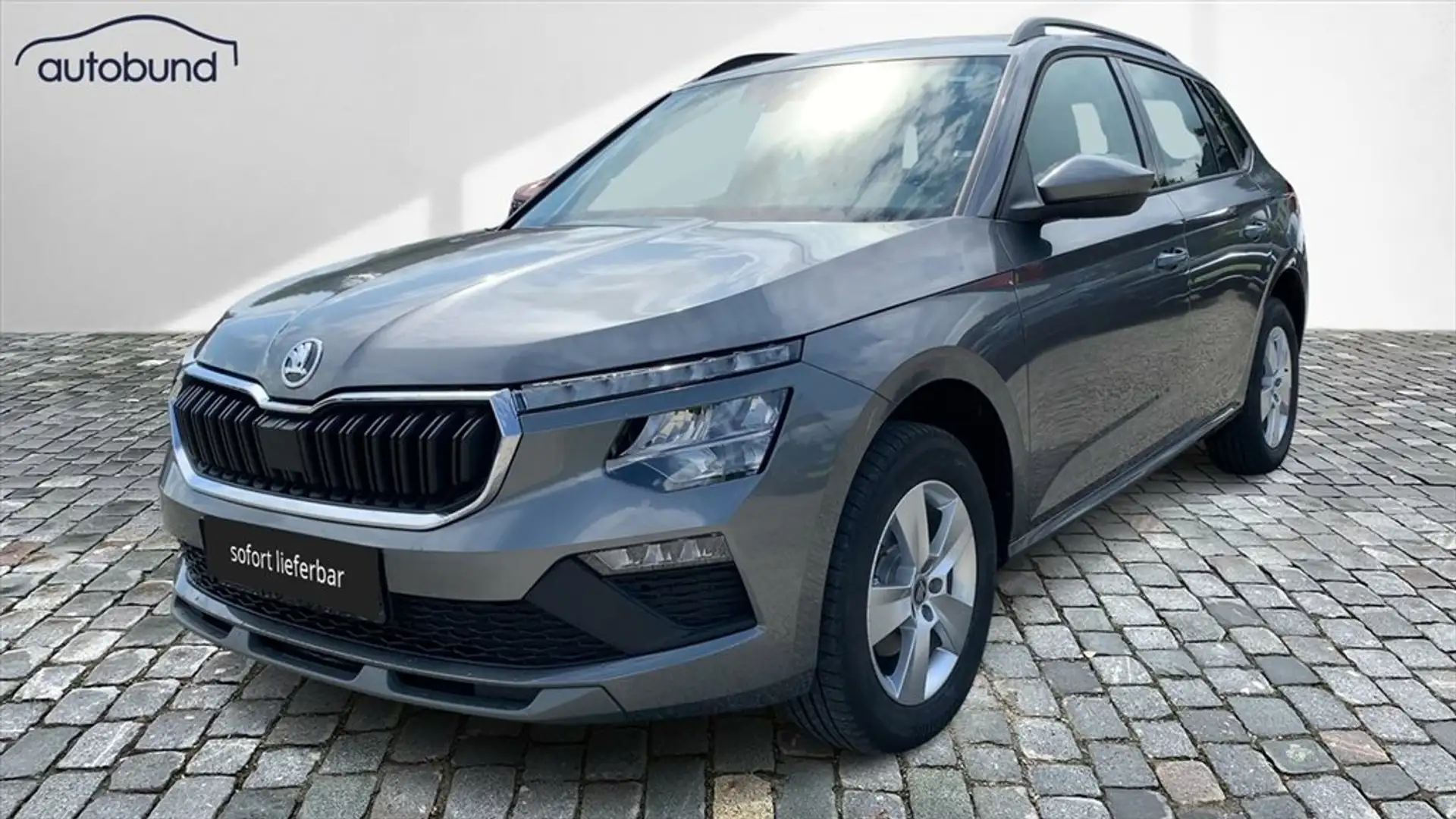 Skoda Kamiq 1,0 TSI DSG AHK DAB LED Link Gris - 1