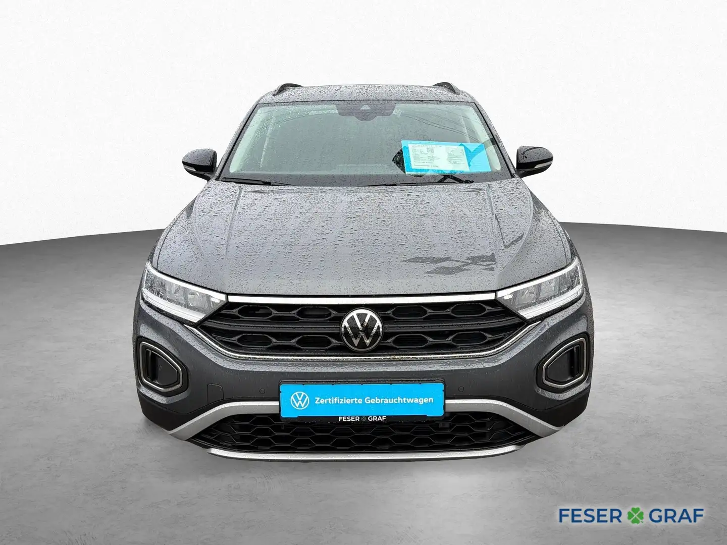 Volkswagen T-Roc 1.0 TSI Goal NAVI LED APP PDC DAB+ SHZ ACC Grau - 2