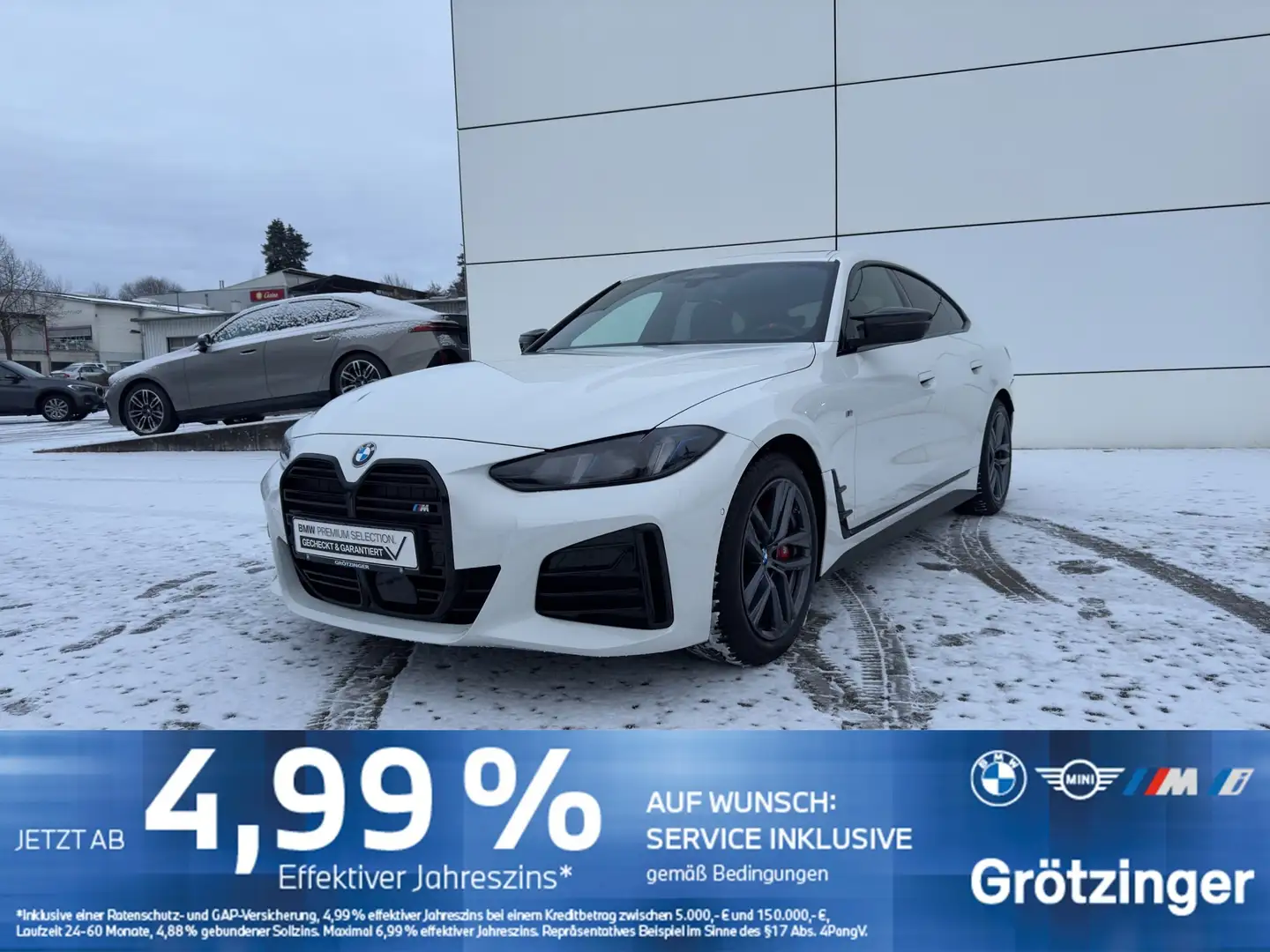 BMW 440 Mi xDrive Gran Coupé LED+H&K+SHZ+GSD Weiß - 1