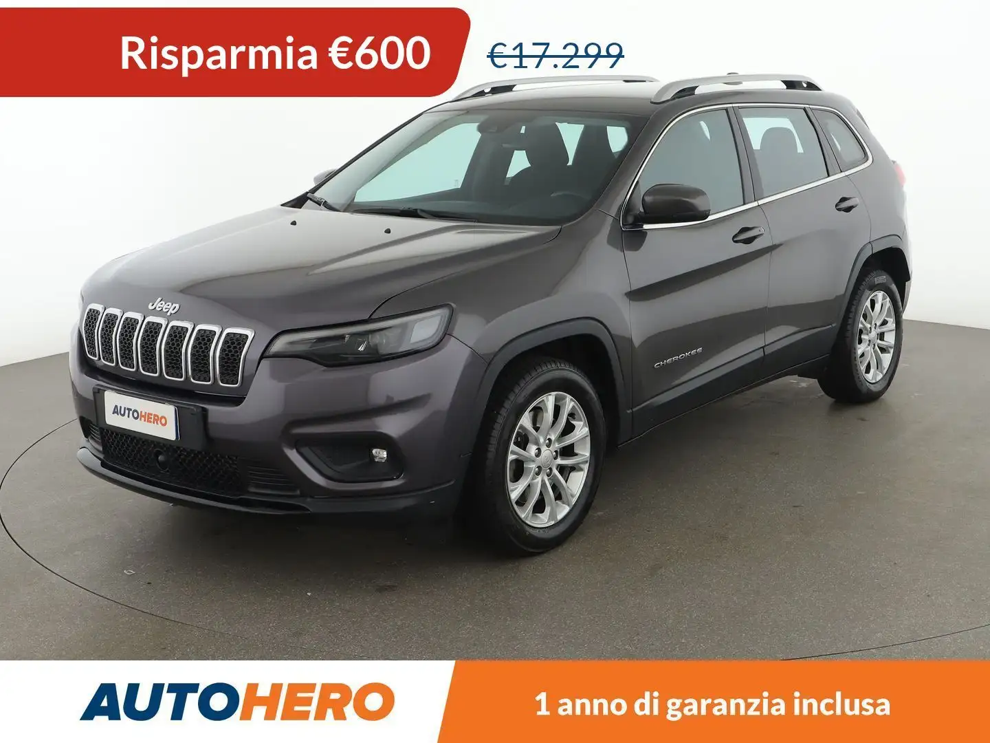 Jeep Cherokee 2.2 M-Jet Longitude Gris - 1