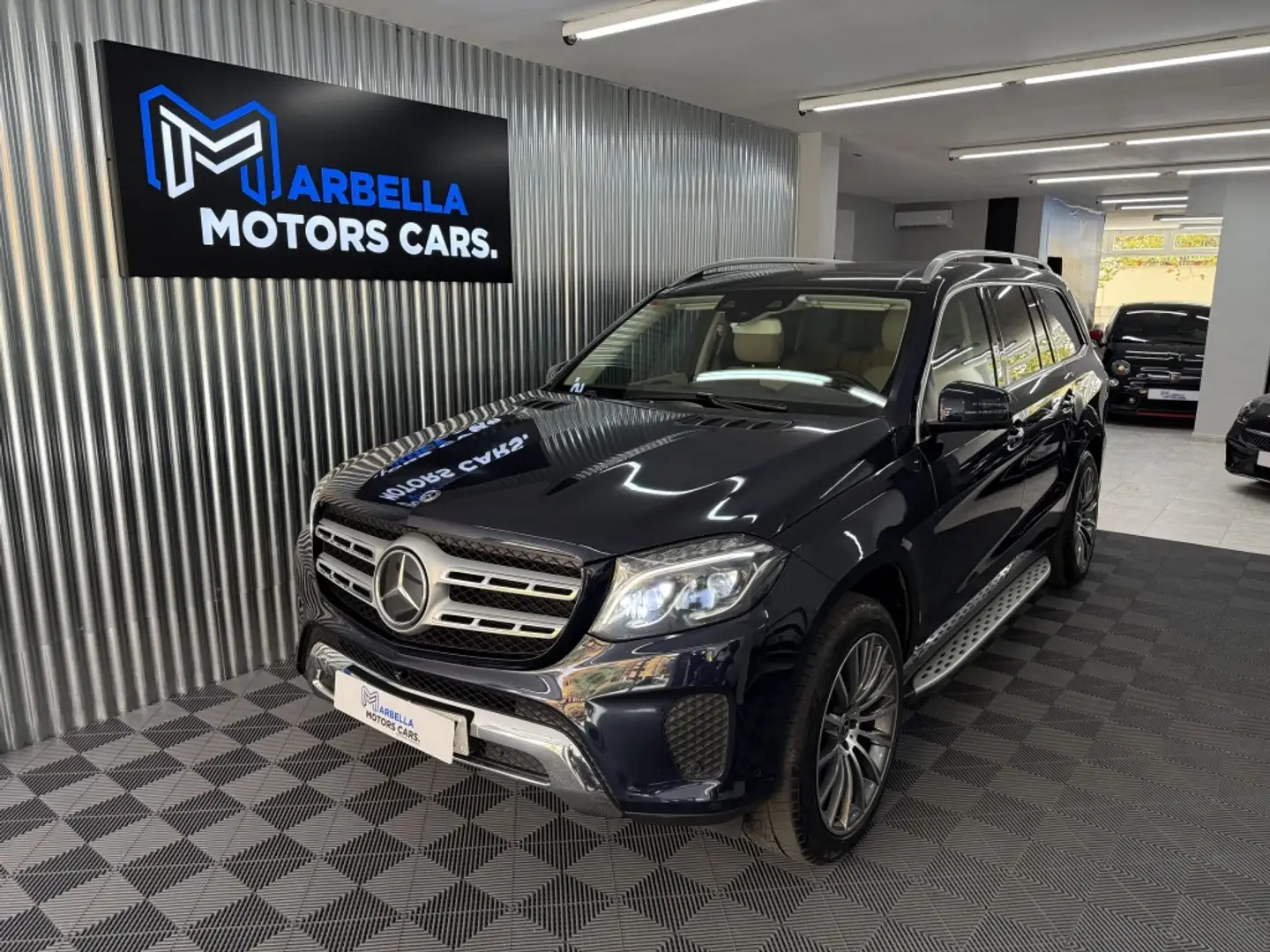 Mercedes-Benz GLS 500 4Matic Aut. Bleu - 1