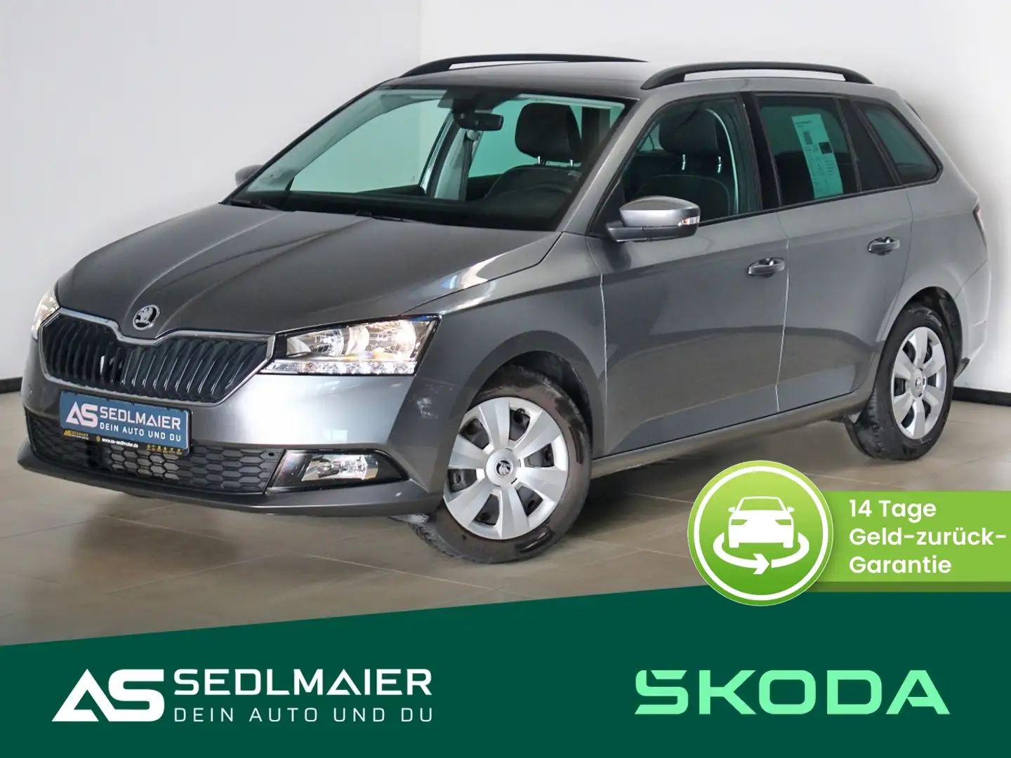 Skoda Fabia Combi 1.0 TSI Ambition RCam|SHZ|Temp|Klima Grigio - 1