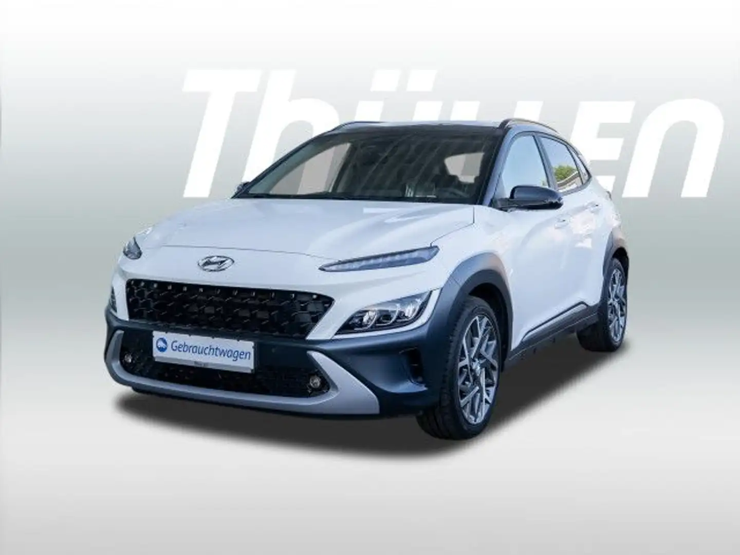 Hyundai KONA 1.6 GDI DCT Hybrid Prime Navi PDC LED HUD Blanc - 1