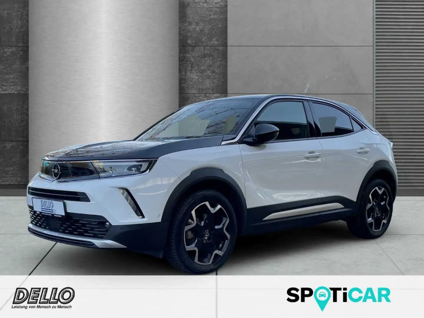 Opel Mokka-E Ultimate 11 kw Voll-LED Navi Massagesitze PDC RFK Blanc - 1