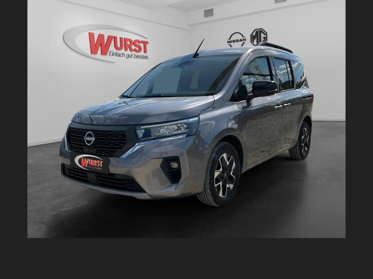 Nissan Townstar Kombi L1 Tekna DIG-T 130 EU6d 360 Kamera Apple Car Grau - 1