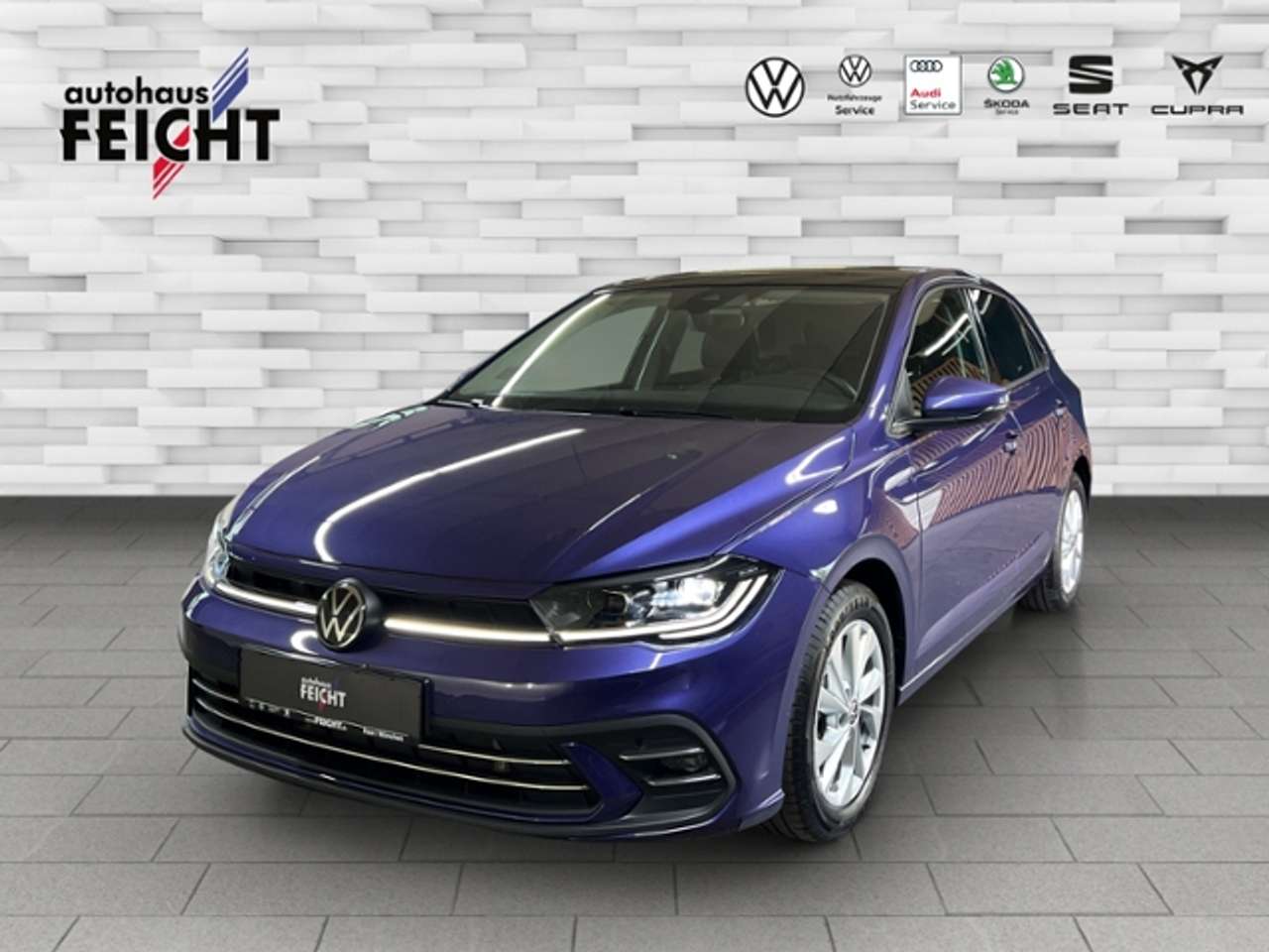 Volkswagen Polo 2024 — 1.0 TSI Style+LED+NAVI+PANO+AHK+APP-CONNECT