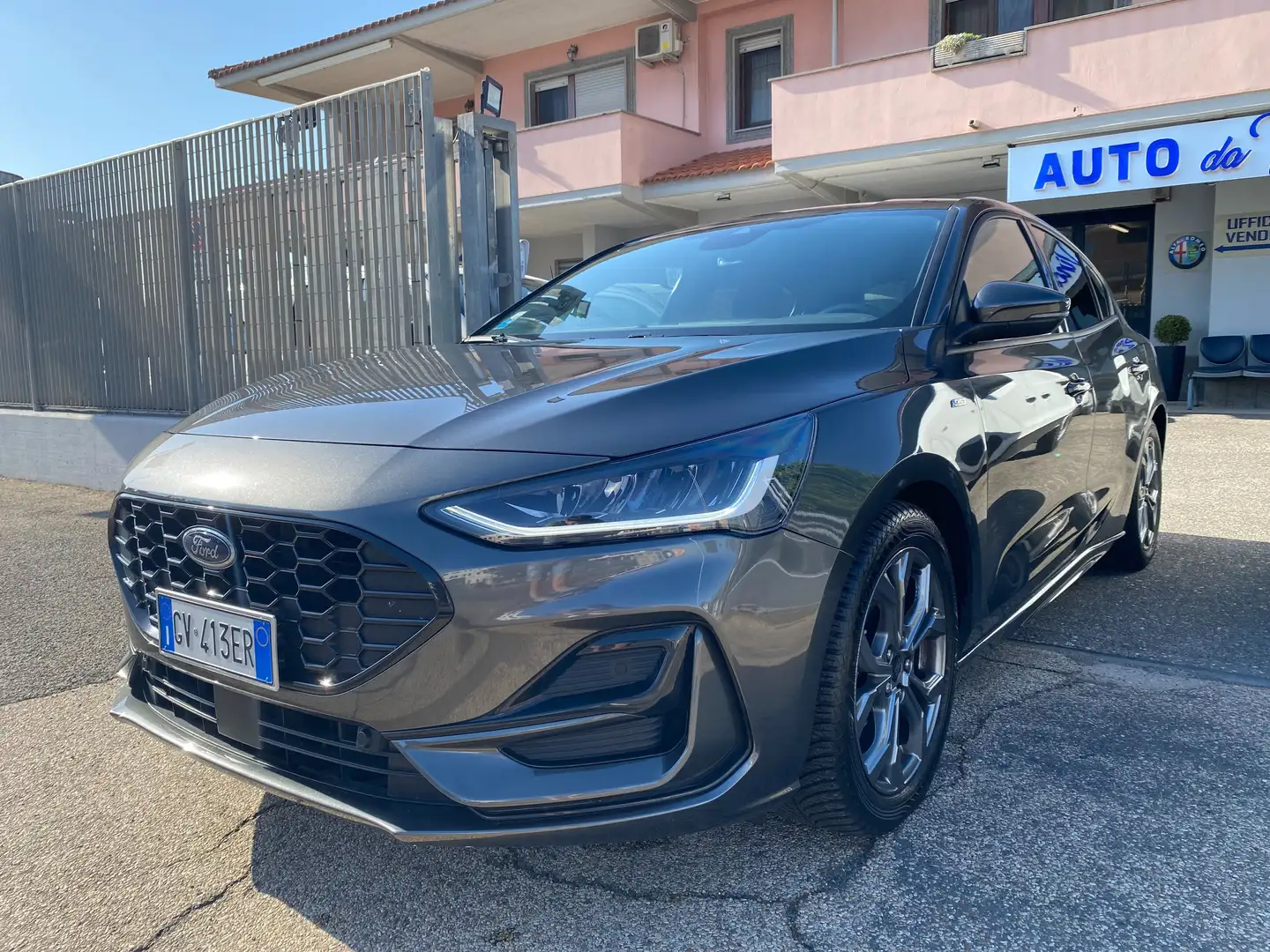 Ford Focus 1.0 Ecoboost hybrid ST-LINE 125Cv - PREZZO REALE! Grigio - 1