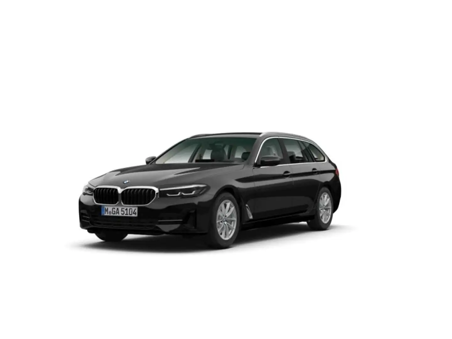 BMW 520 i Touring Zwart - 1