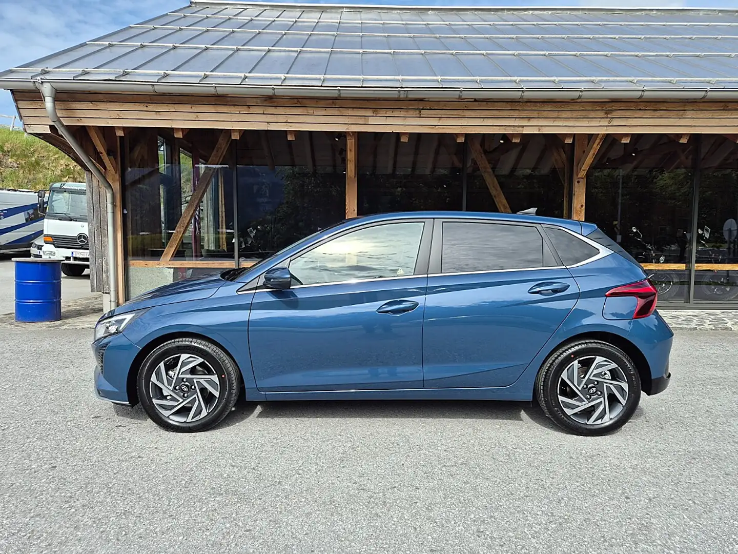 Hyundai i20 1,0 T-GDI GO Plus Blau - 2