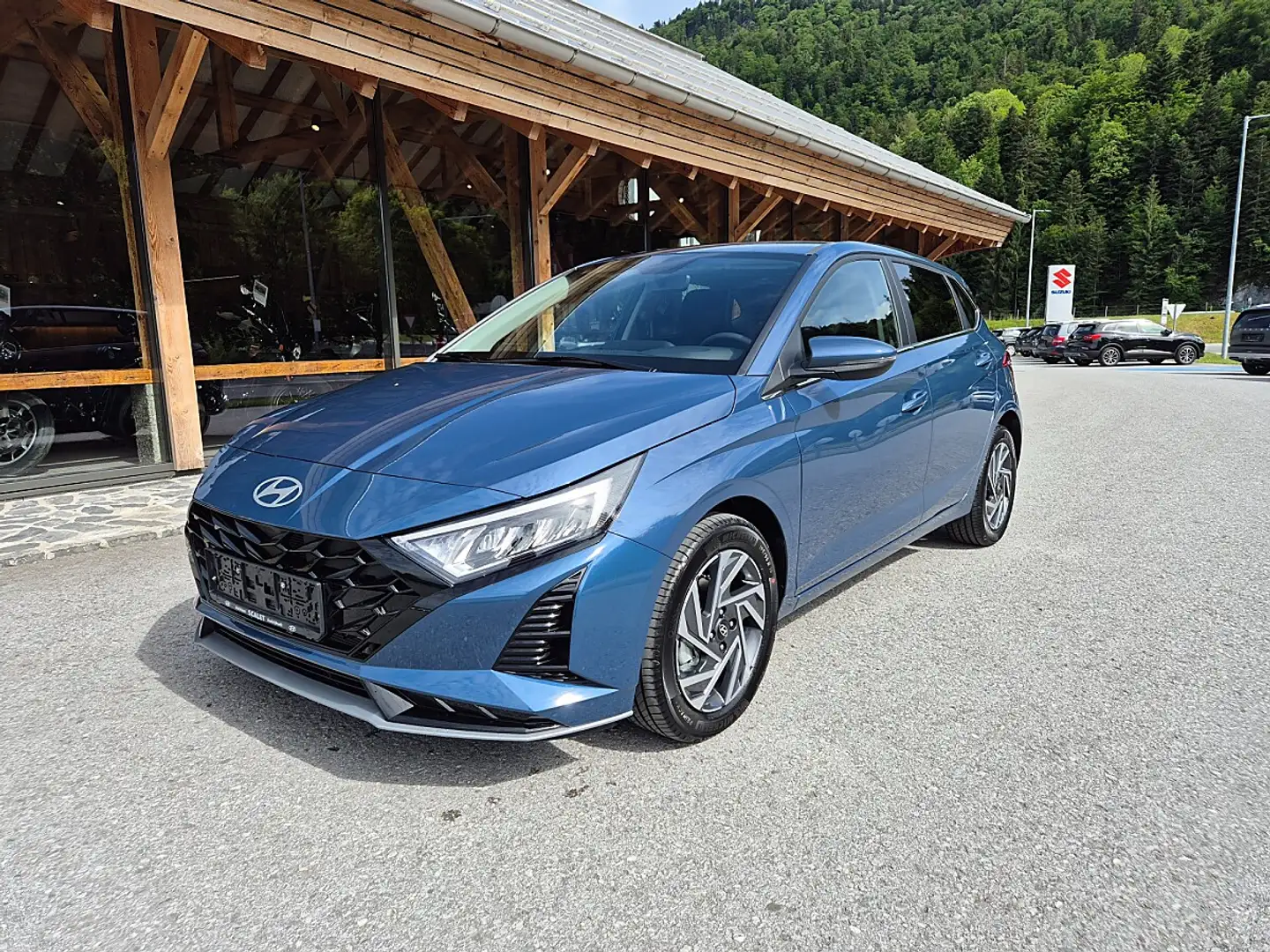Hyundai i20 1,0 T-GDI GO Plus Blau - 1