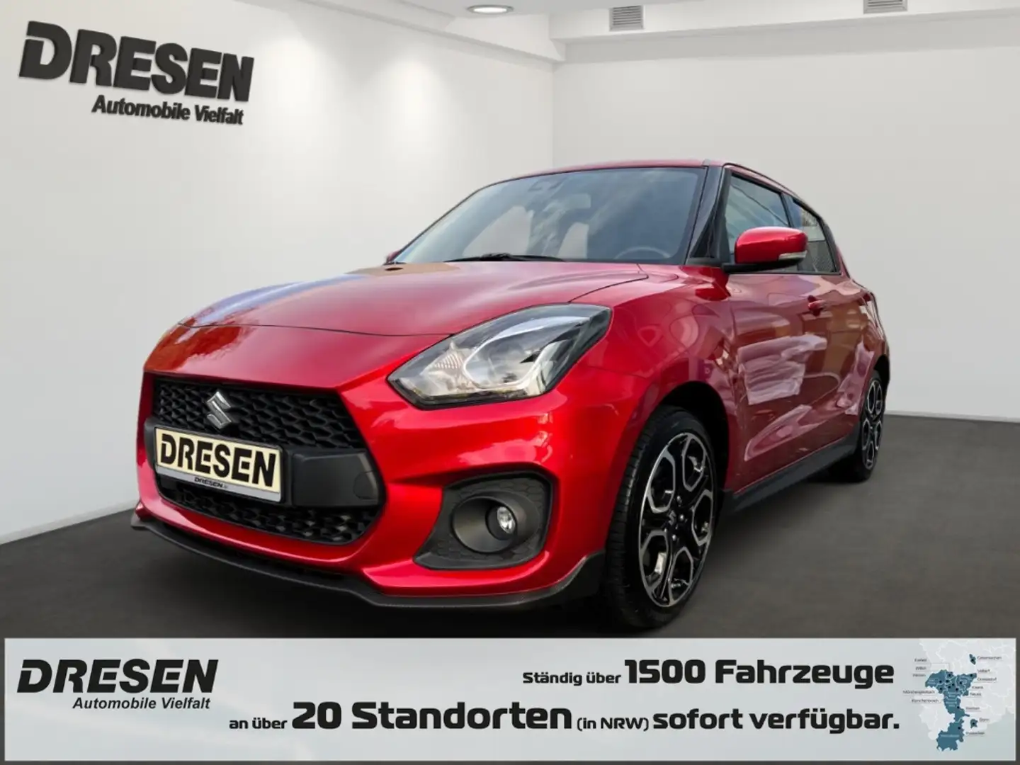 Suzuki Swift Sport 1.4 PDC*Navi*Klimaautomatik*Totwinkel*Carpla Rot - 1