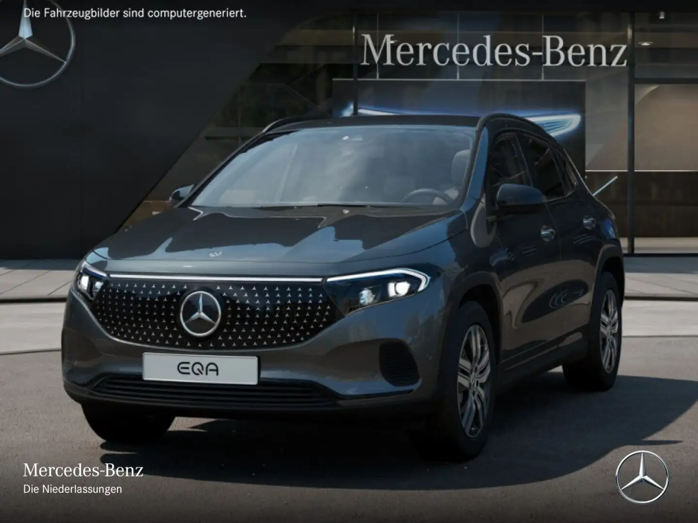 Mercedes-Benz EQA 300 4M ELECTRICART+NIGHT+PLUS-PAKET+KAMERA Grau - 2