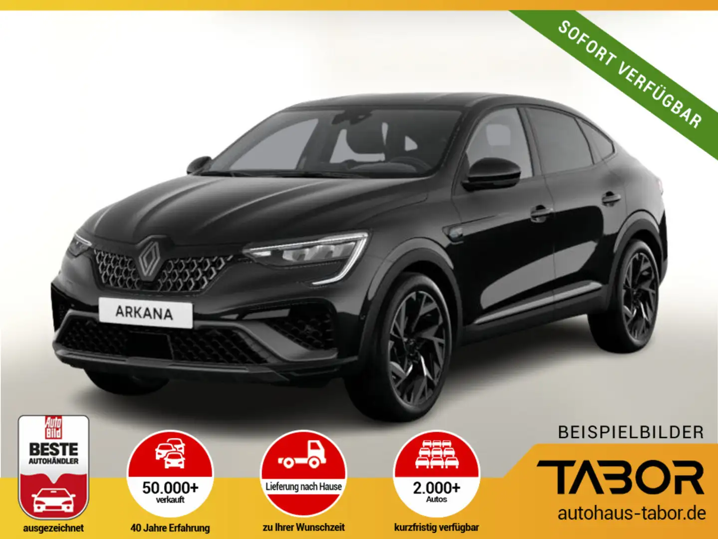 Renault Arkana ARKANA ESPRIT ALPINE Full Hybrid 145 ParkAssist Schwarz - 1
