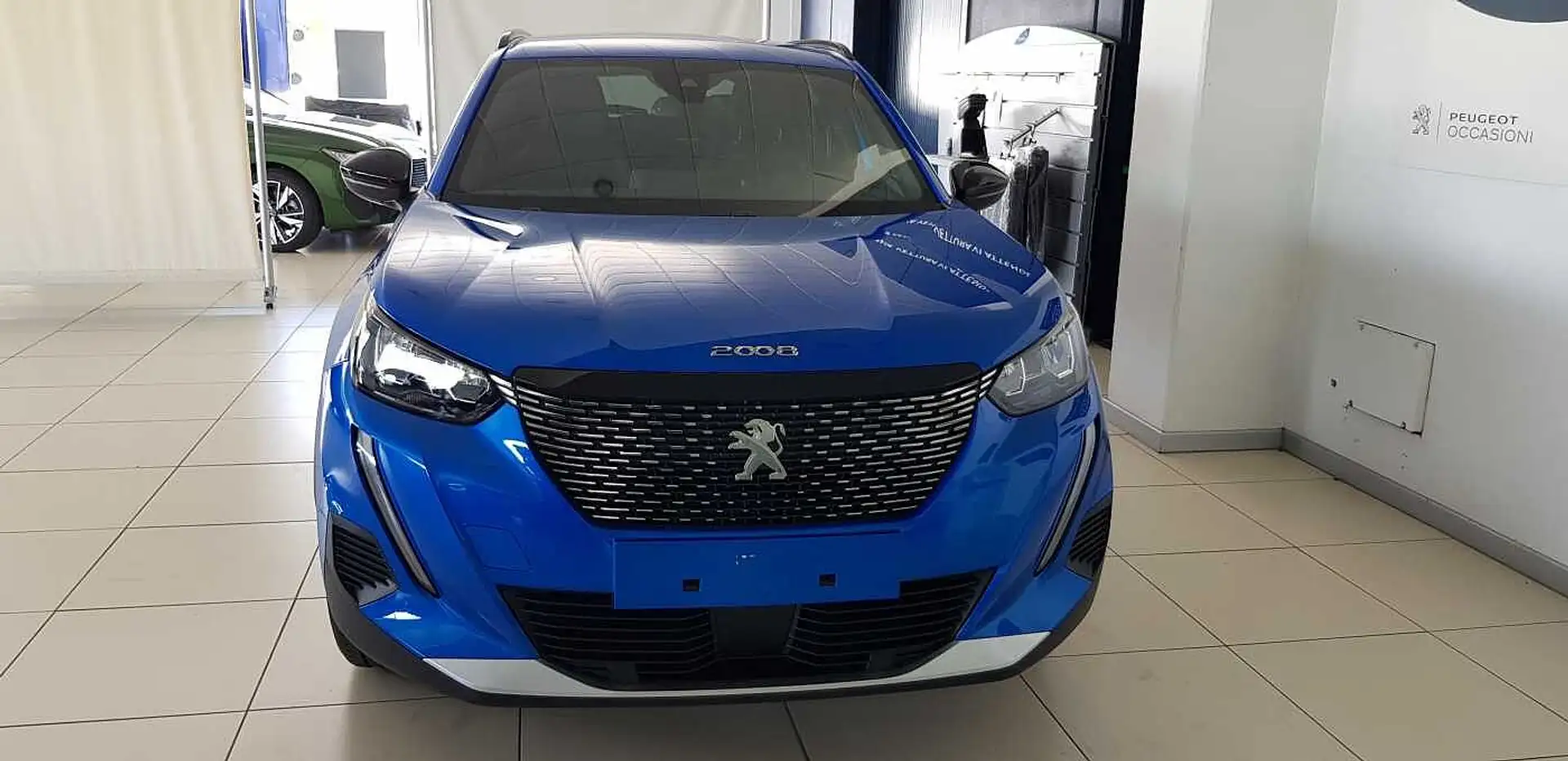 Peugeot 2008 Nuova 2008 Benzina 100 Allure Pack - VEICOLO KM0 Bleu - 2