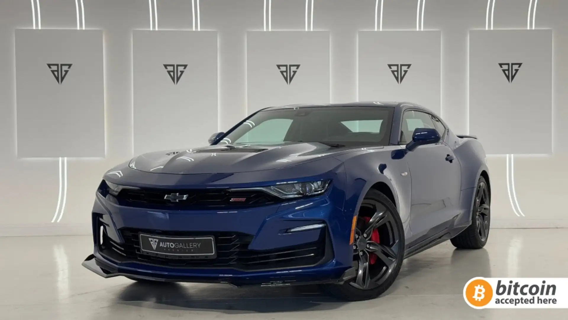 Chevrolet Camaro Coupé 6.2 V8 2SS Bleu - 1