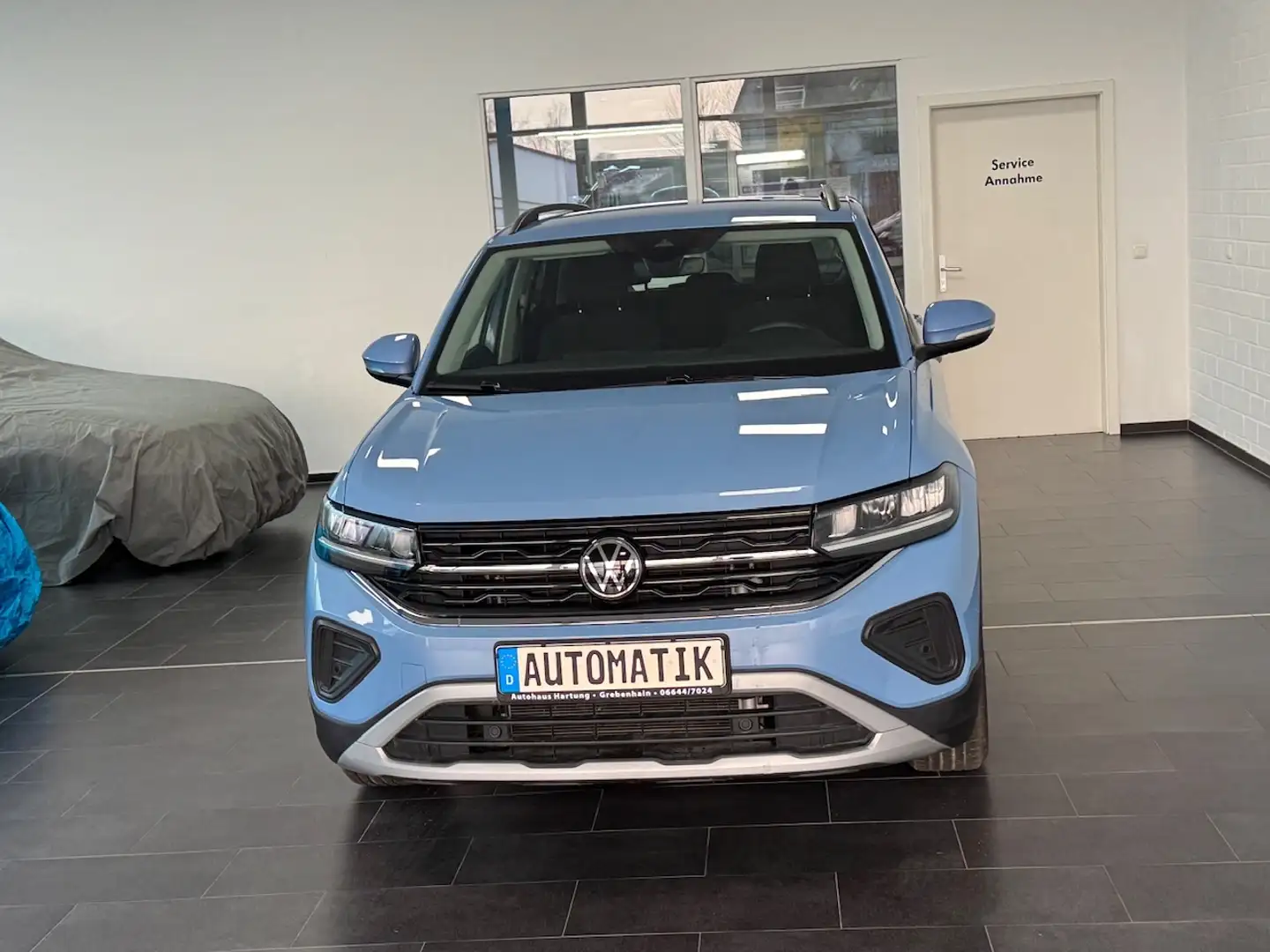 Volkswagen T-Cross 1.0 TSI  DSG, PDC, Klimaa, Alu, LED, CarPlay Blau - 2