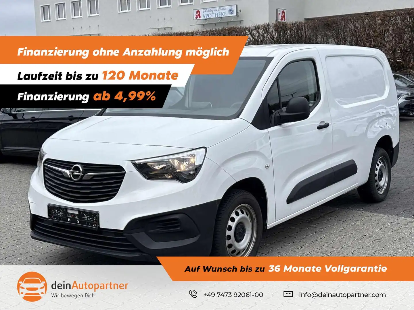 Opel Combo Cargo XL 1,5 CDTI Edition KLIMA/TEMPOMAT/PDC/FREIS Weiß - 1