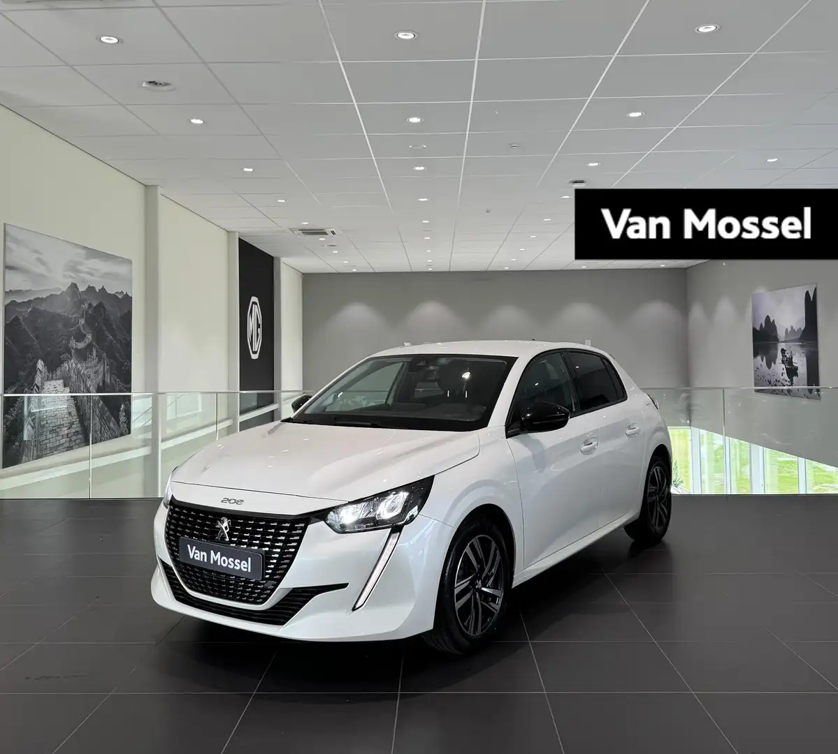 Peugeot 208 1.2 PureTech Allure Pack Apple en Android Auto | E Blanc - 1