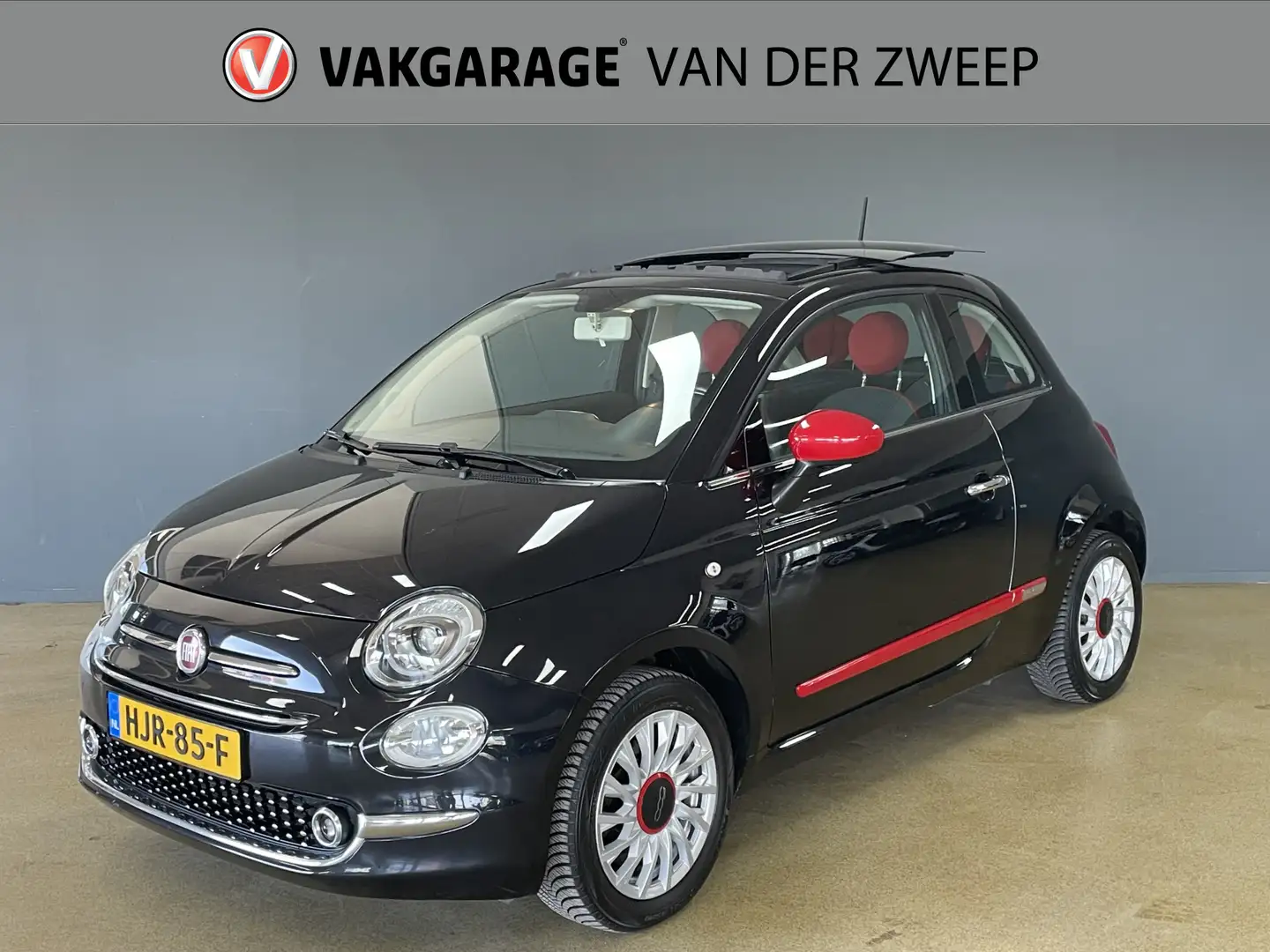 Fiat 500 1.2 Lounge | Airco | Panorama Noir - 1