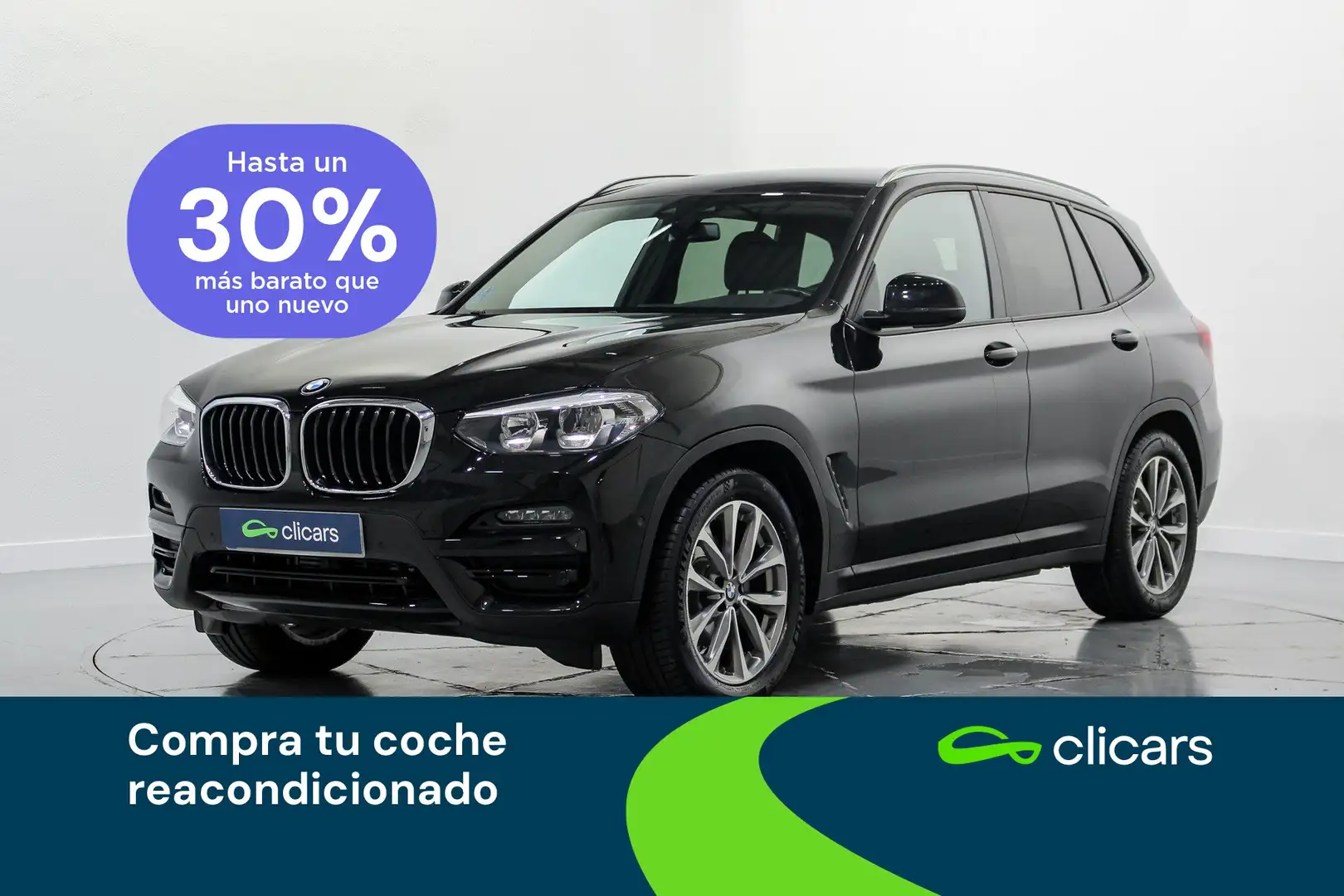 BMW X3 xDrive 20dA Negro - 1