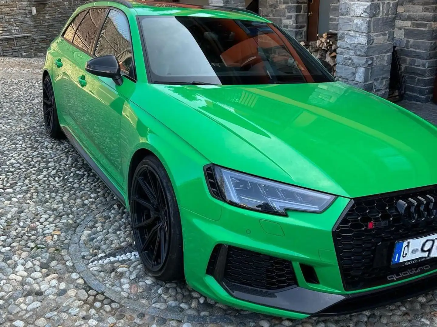 Audi RS4 + ABT Avant 2.9 tfsi quattro 530cv Green - 1