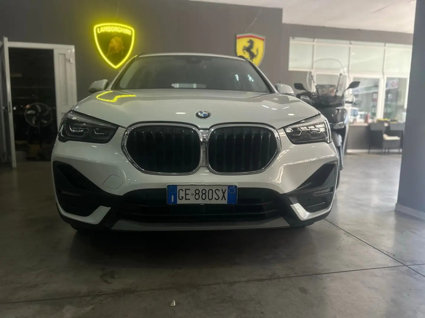 BMW X1 X1 F48 2019 xdrive18d auto Bianco - 1