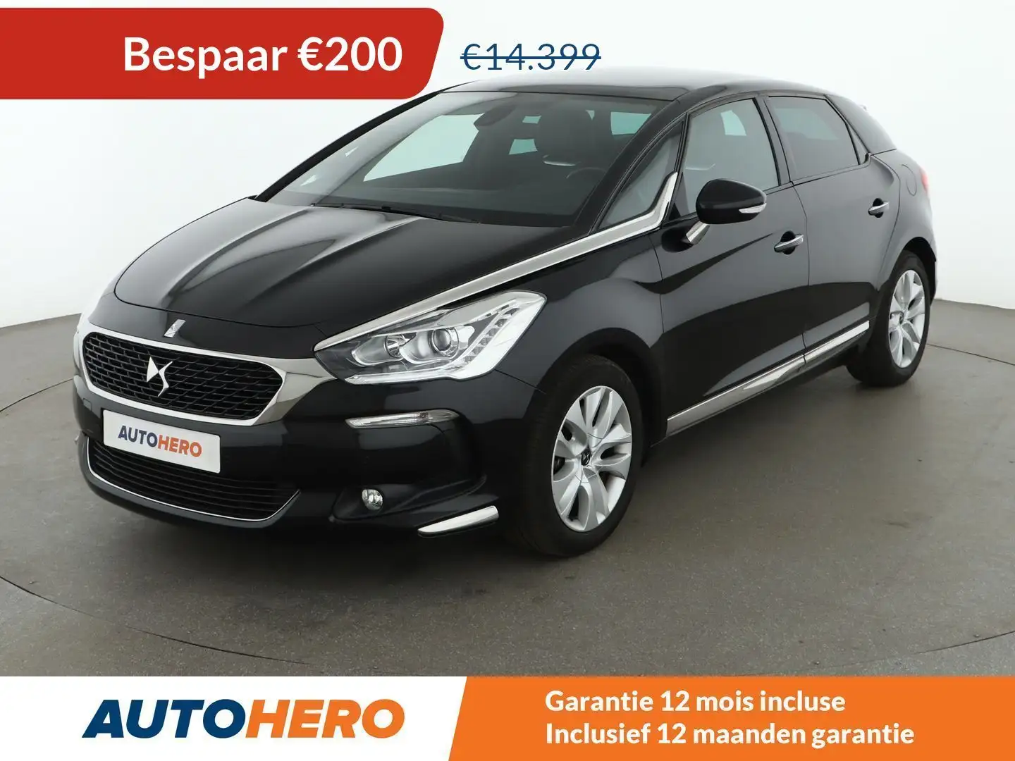 DS Automobiles DS 5 2.0 Blue-HDi Business Class Negro - 1