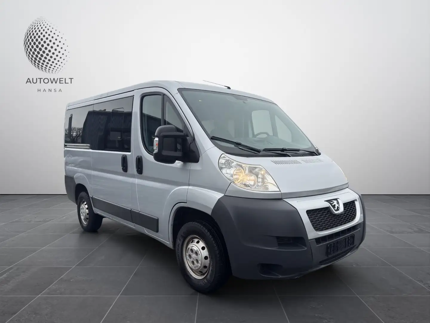Peugeot Boxer HDi L1.H1 /NUR.37t.KM/9-SITZE/KLIMA/SILBER Silber - 1