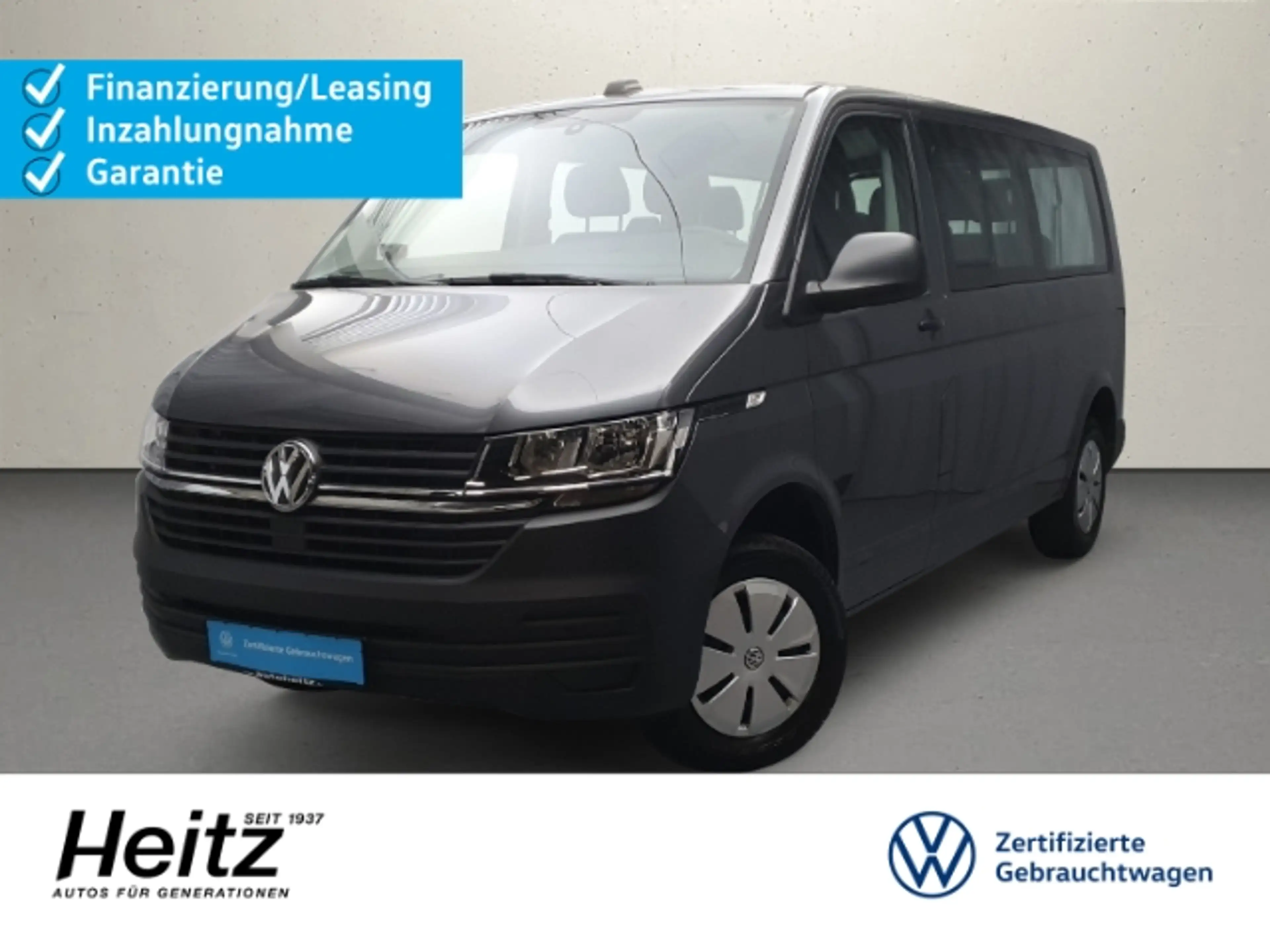 Volkswagen T6.1 Transporter Kombi 9-Sitzer L2H1 AHK Navi