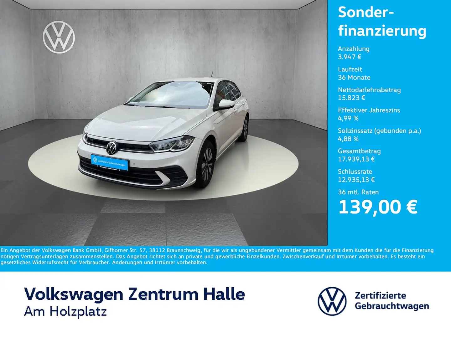 Volkswagen Polo 1.0 TSI Move Grau - 1