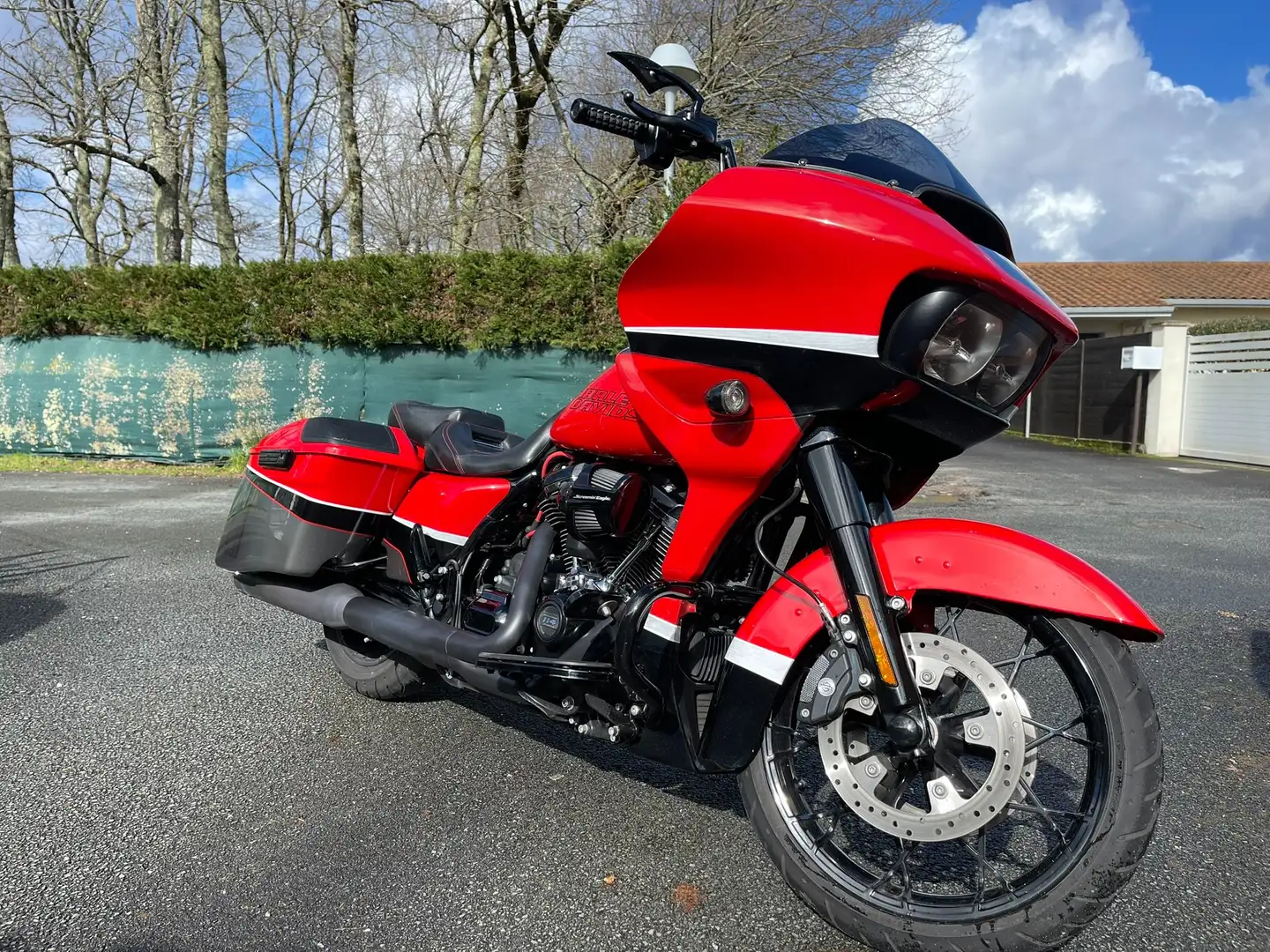 Harley-Davidson Road Glide Special Kit peinture Mayhem 150/150 Rouge - 1