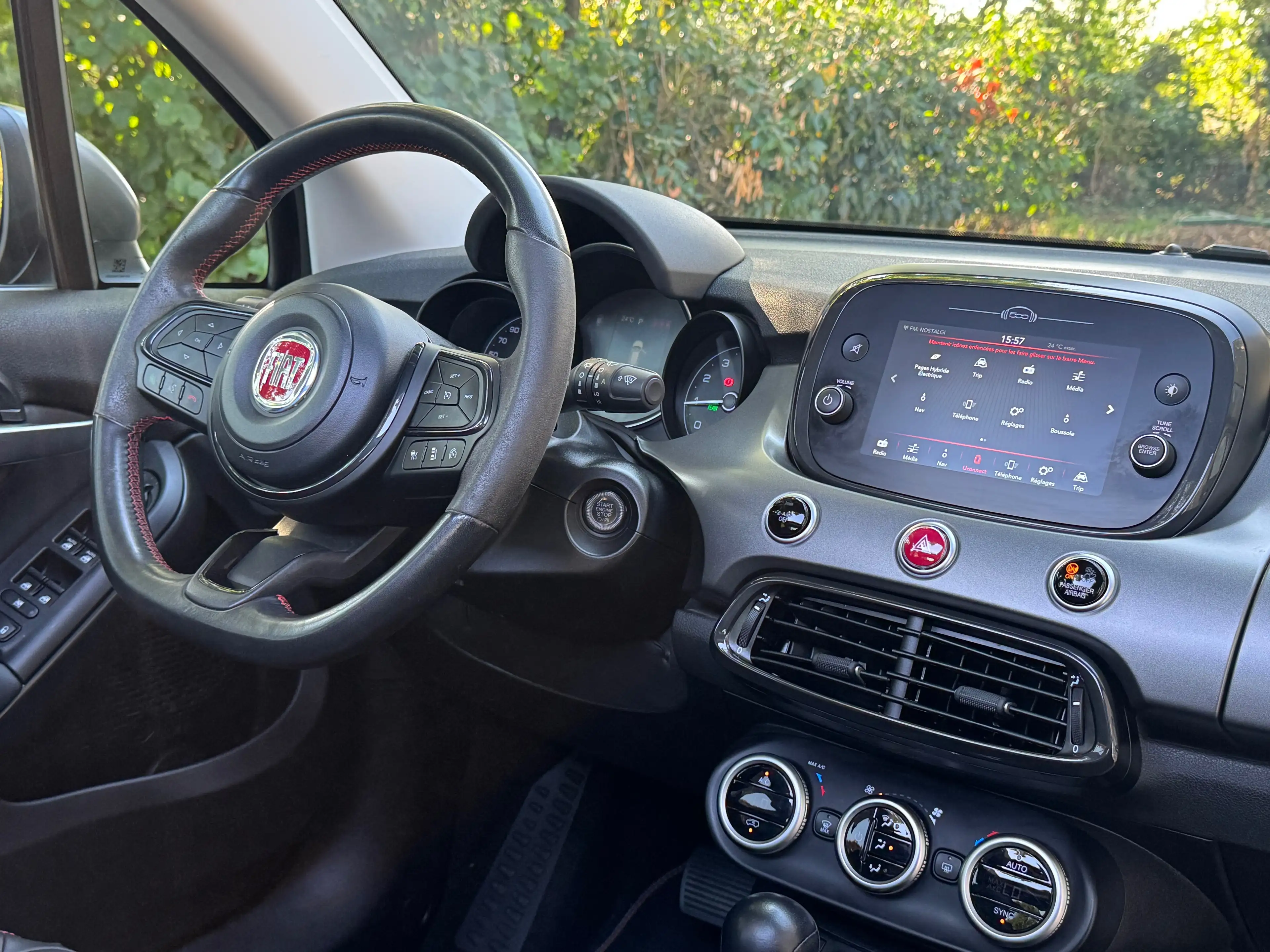 Fiat 500X Pack Sport // AUTOMATIQUE - HYBRIDE // TOIT OUVRANT  FULL   14.049€ HTVA — photo 17