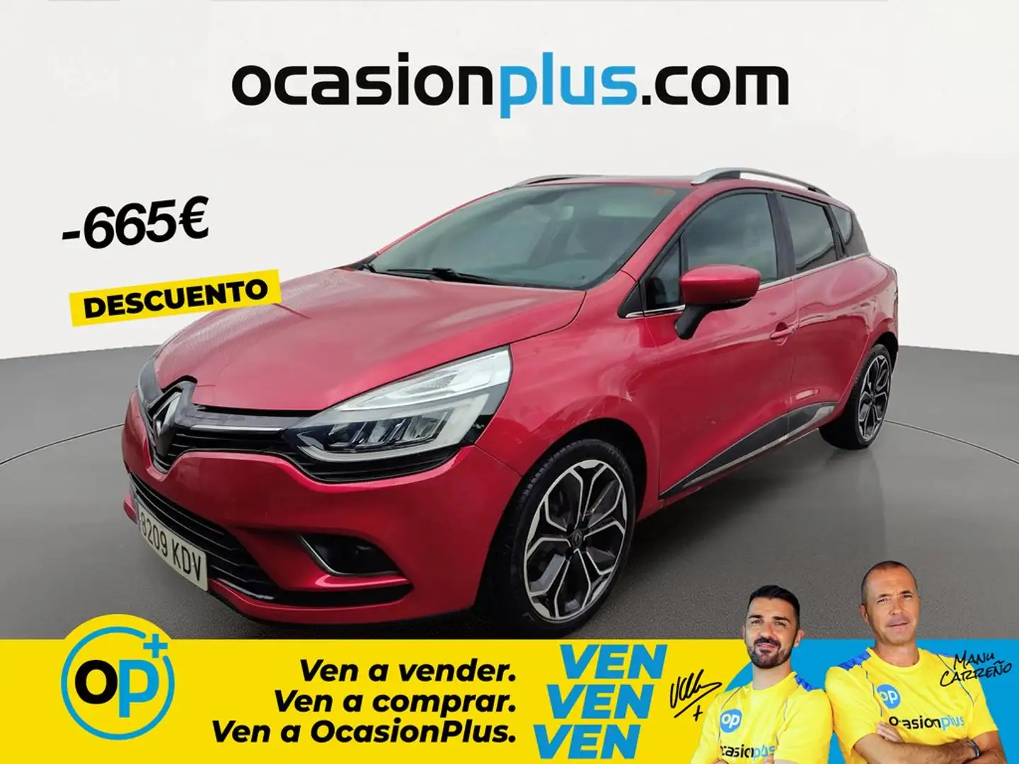 Renault Clio Sport Tourer TCe Energy Zen 66kW Rojo - 1