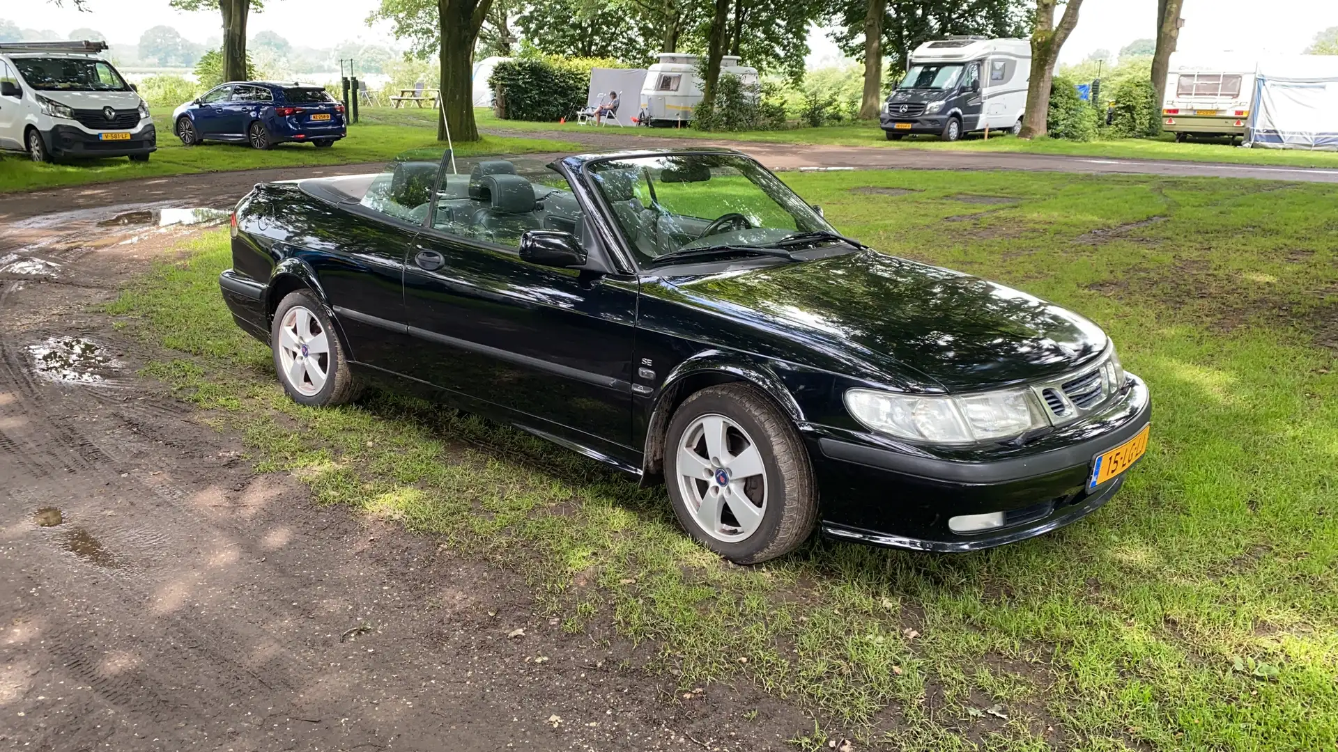 Saab 9-3 2.0t Senses Edition cabrio Černá - 1