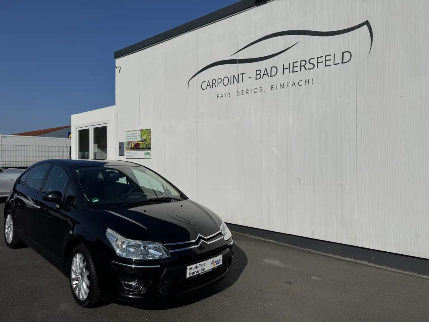Citroen C4 Exclusive| AUTOMATIK| 2.HAND| KLIMAA.| Schwarz - 1