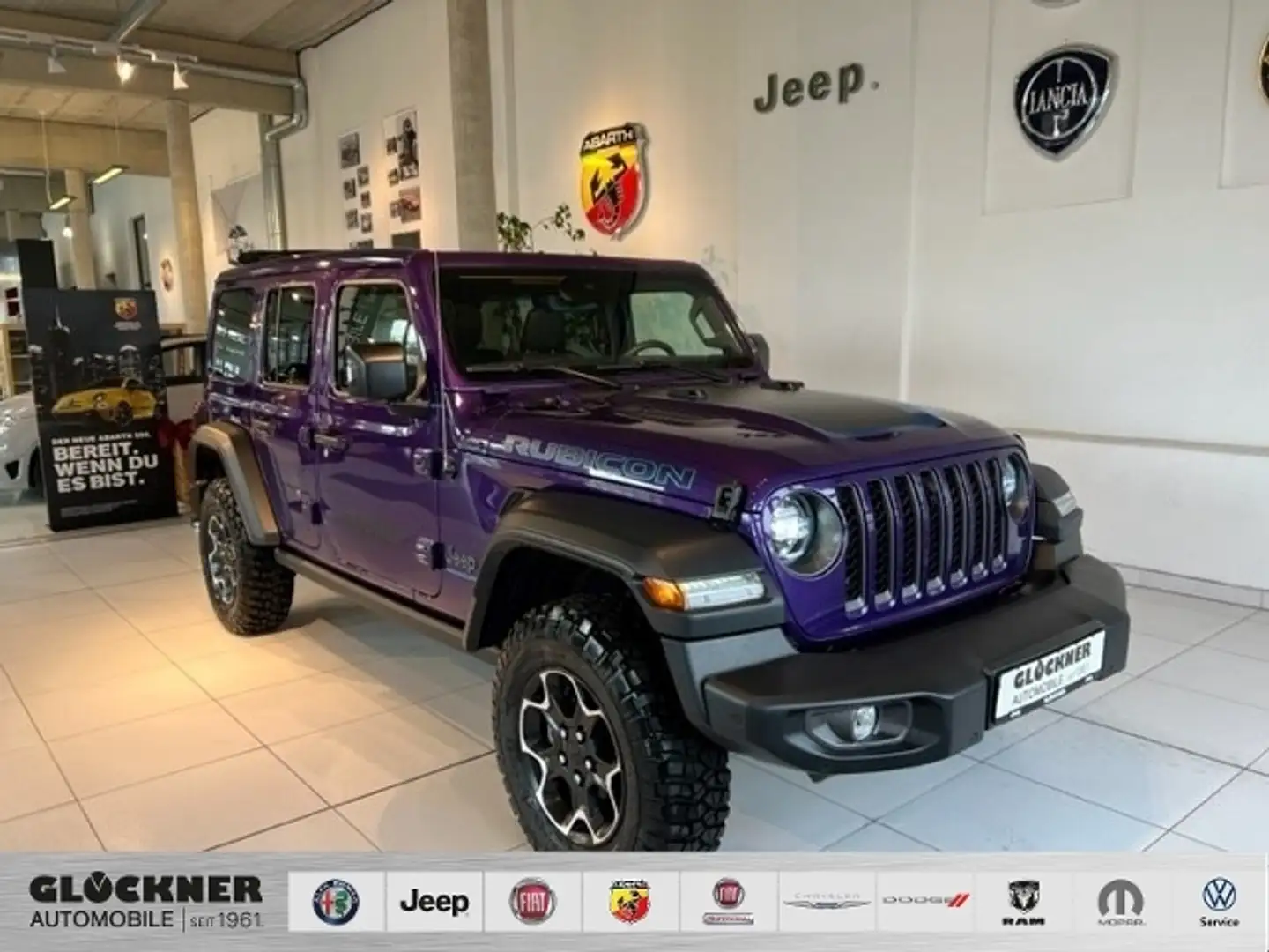 Jeep Wrangler PHEV 4xe  Rubicon Violett - 1