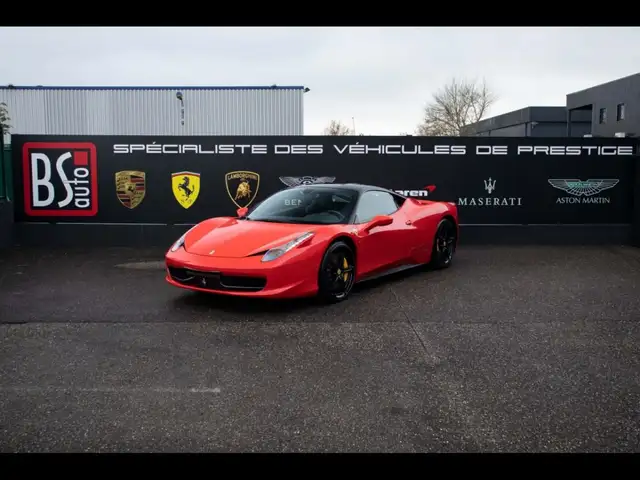 Ferrari 458 - V8 4.5l - 570ch - ROSSO SCUDERIA !