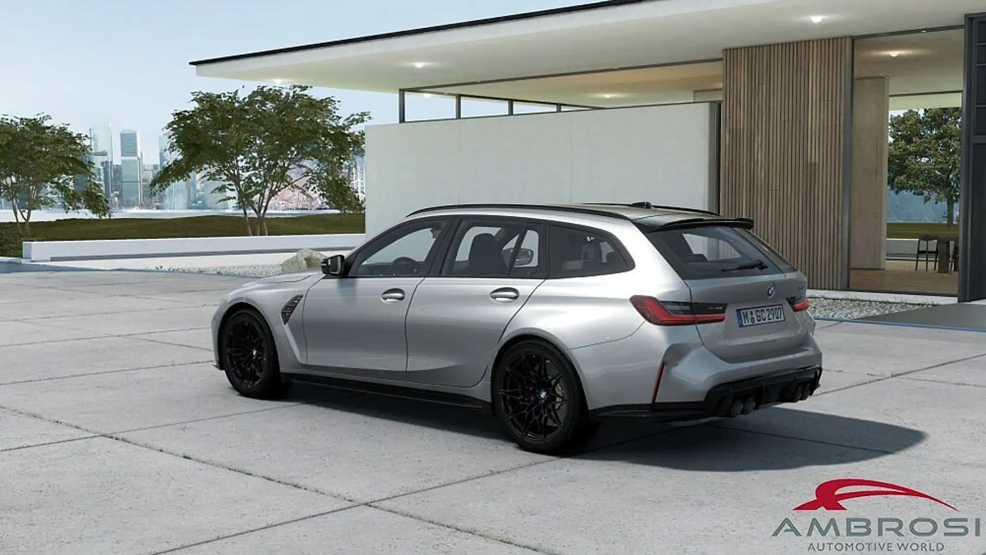 BMW M3 Competition M xDrive Touring Grigio - 2