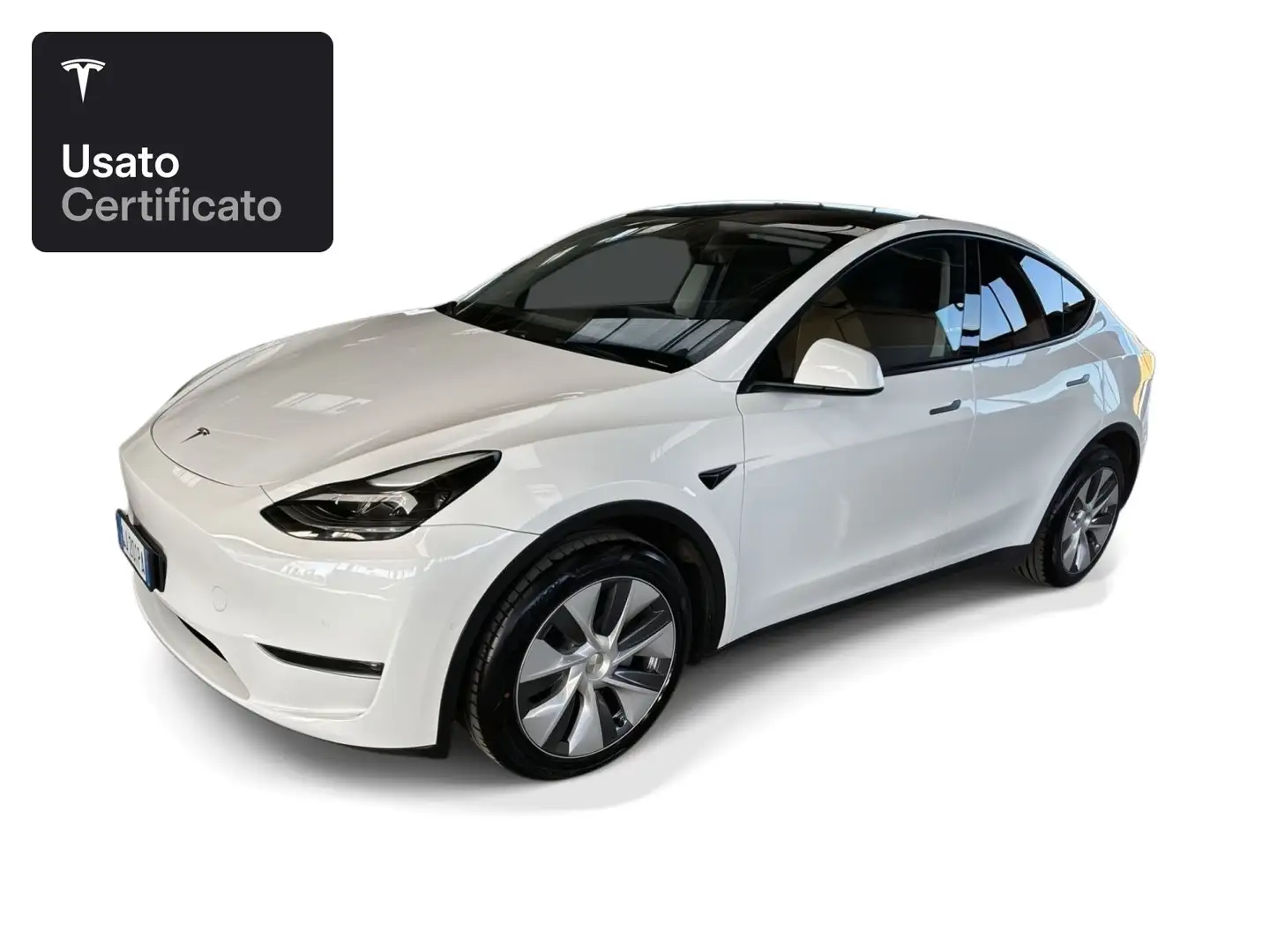 Tesla Model Y Long Range AWD Bianco - 1