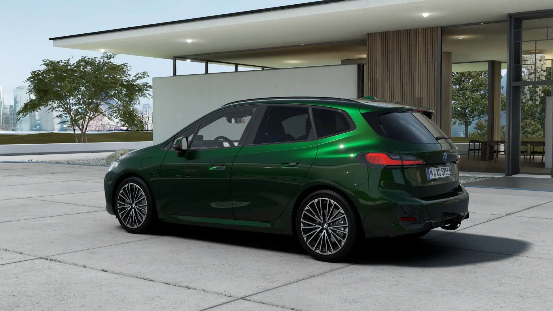 BMW 225 2 Serie Active Tourer 225e xDrive High Executive M Verde - 2